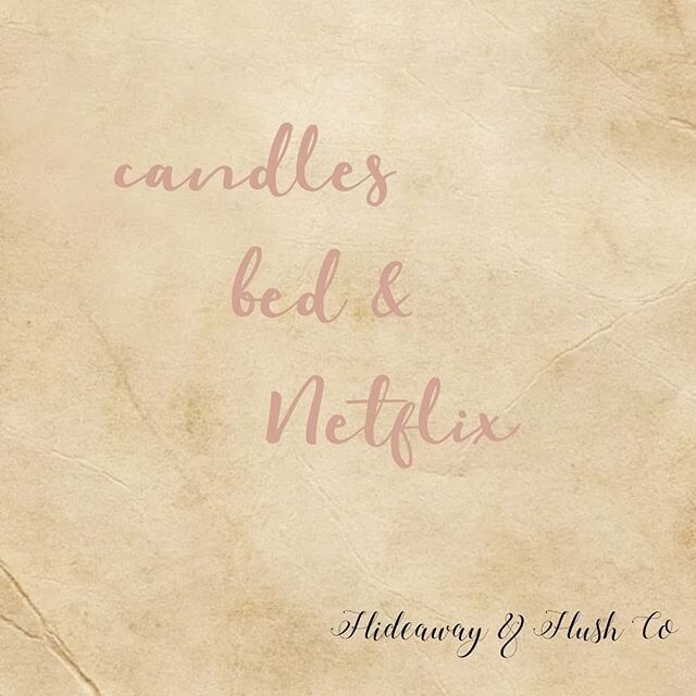 this is where you will find me 🙊
candles bed &amp; Netflix
#Isolation #Candles #CandleLove #Candles #Netflix #smallbiz #smallbusinessaustralia #HomeDecor #SoyCandles #madeinSA #hideawayCandles 🧡