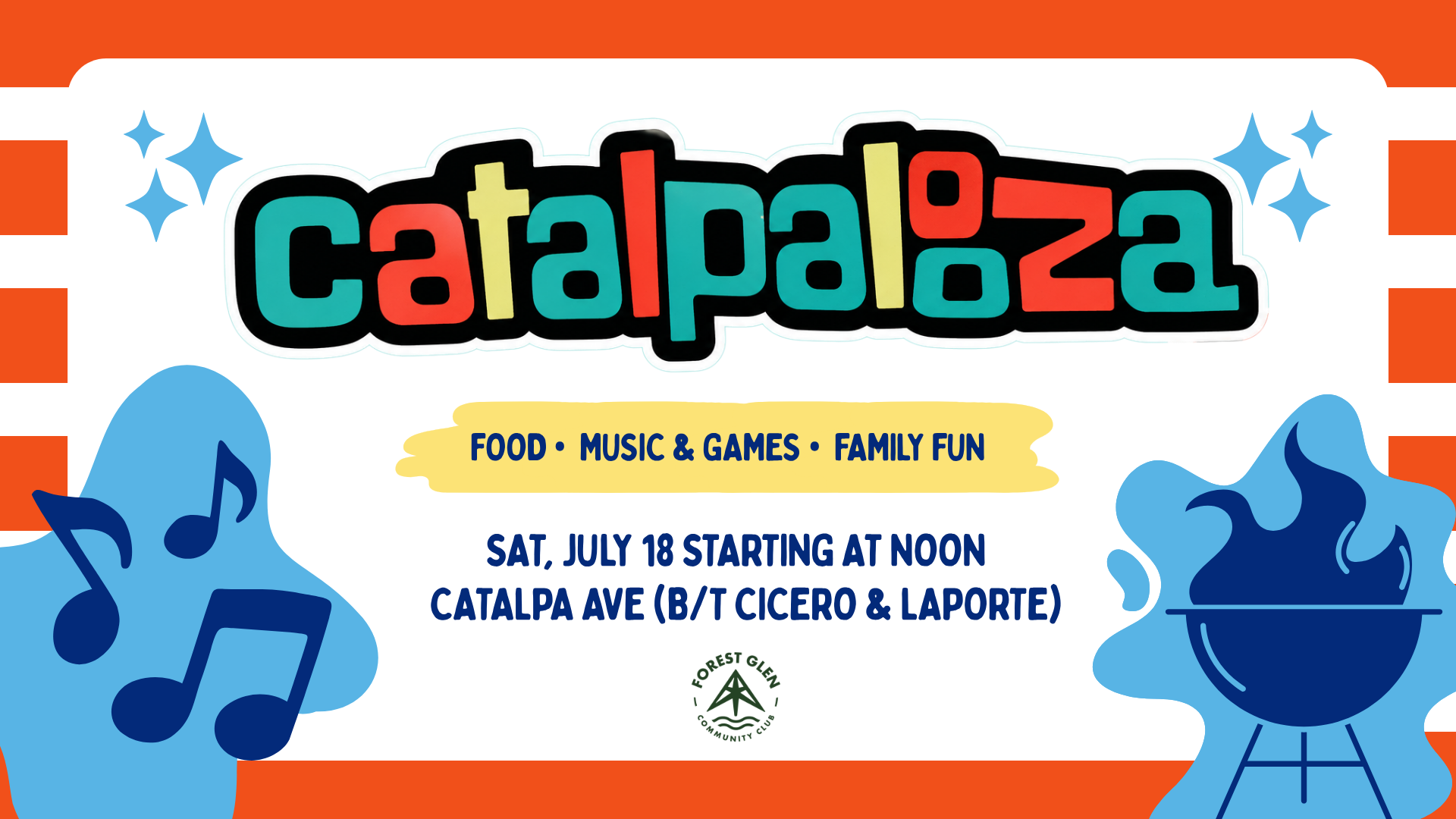 Catalpalooza - Forest Glen's Neighborhood Block Pary!