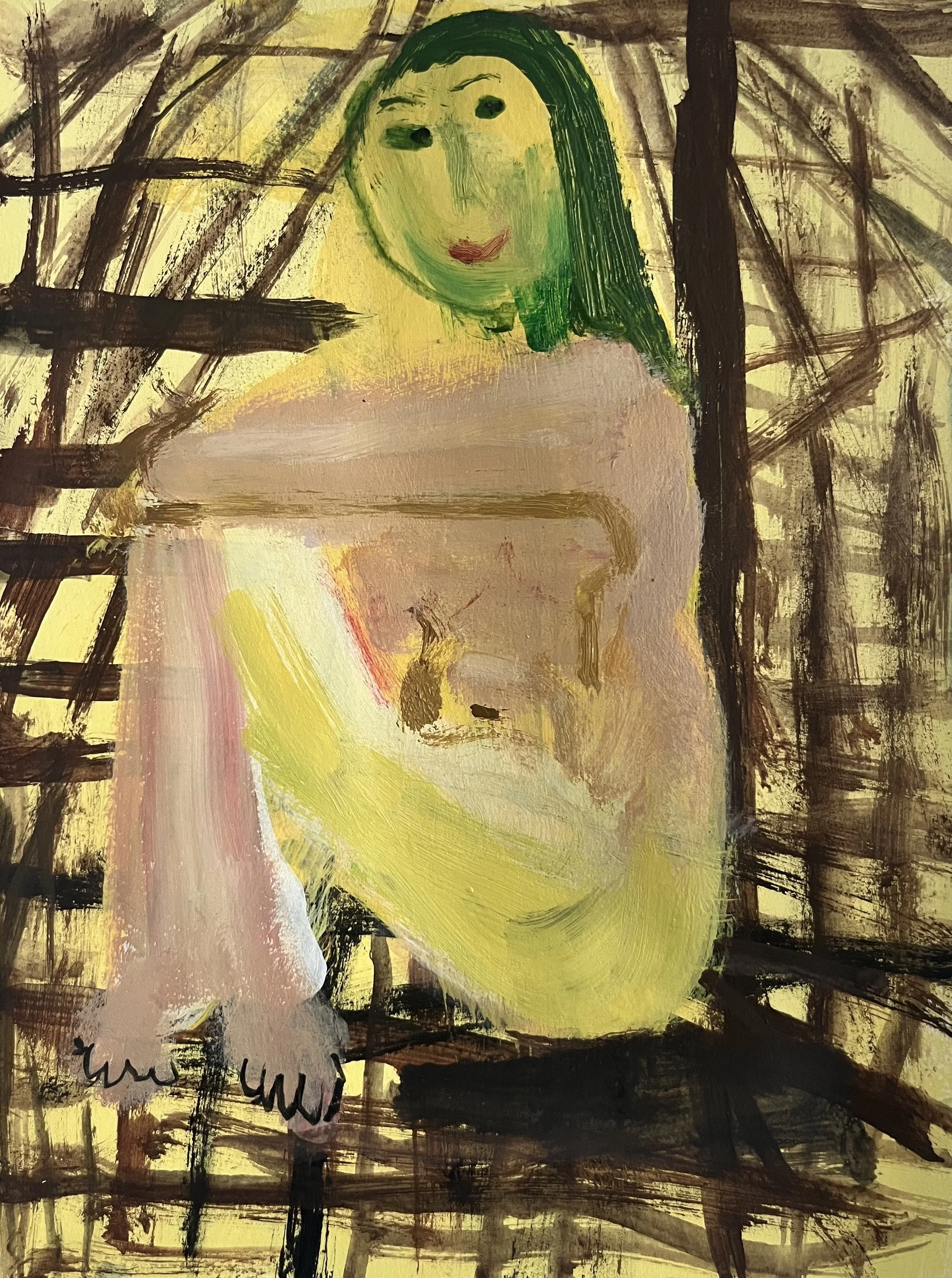 Nude In The Barn In The Sun