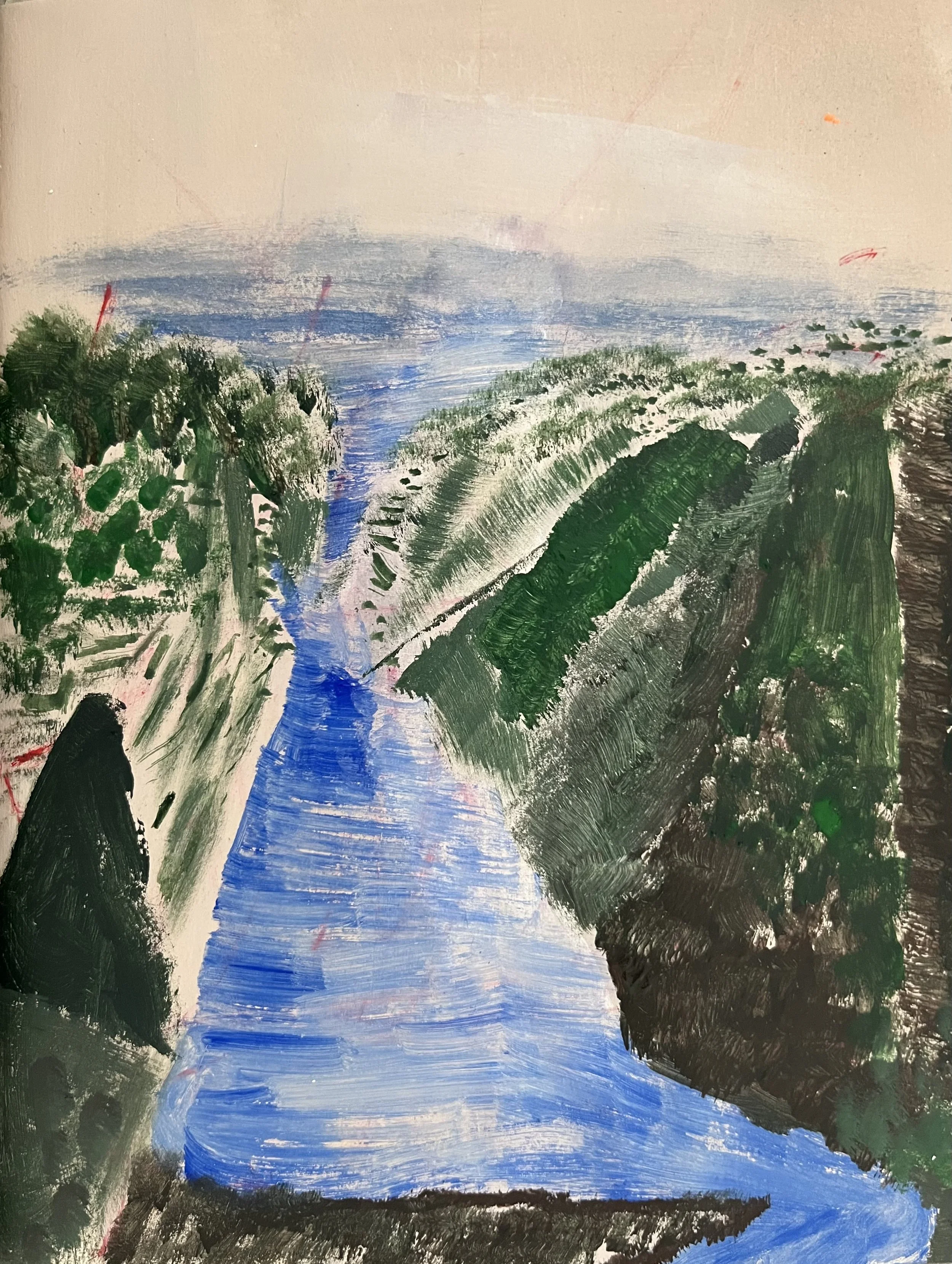 The Waterway In The Dream