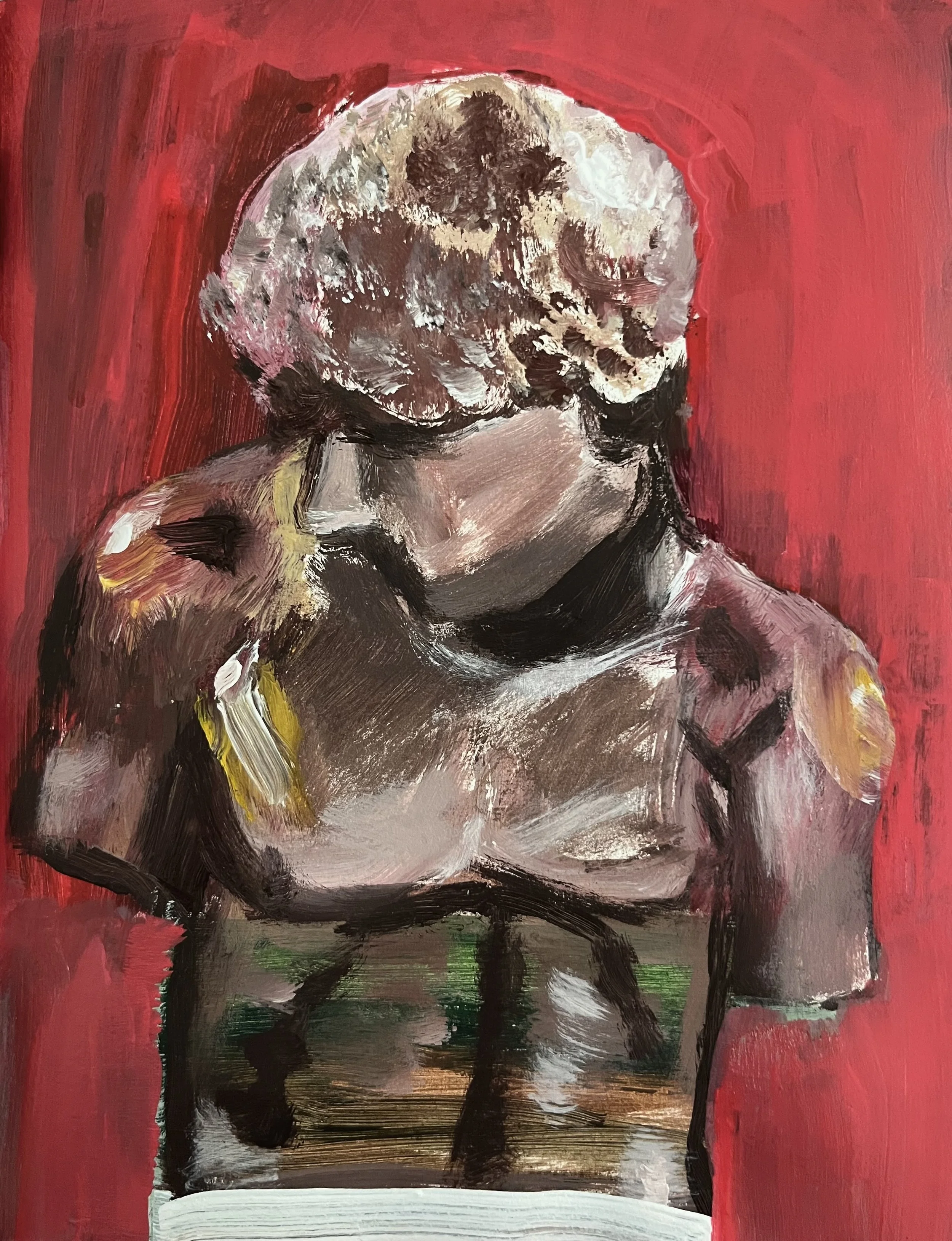 Torso (With Spanish Red Background 