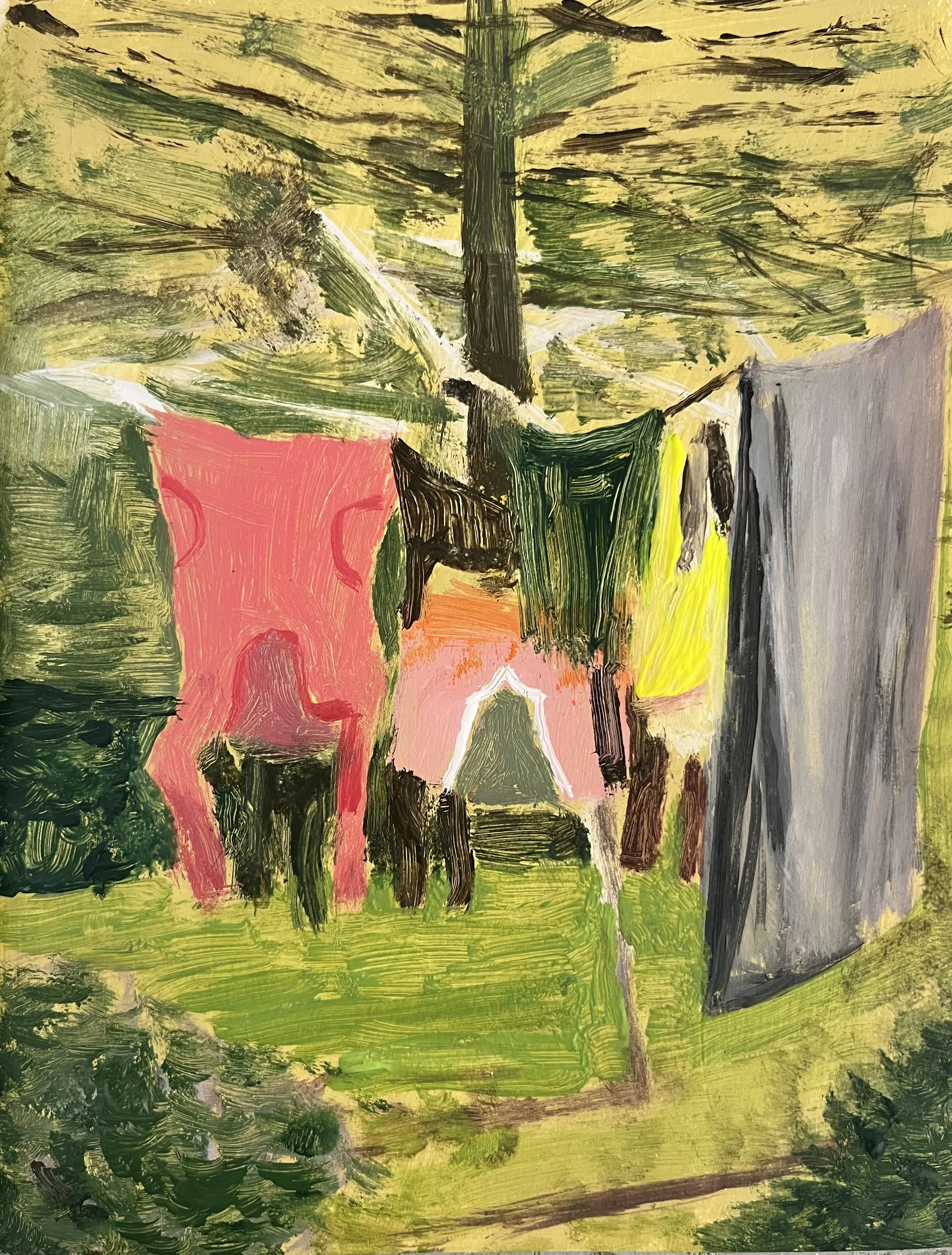 Fluorescent T-Shirt, Golden Summer