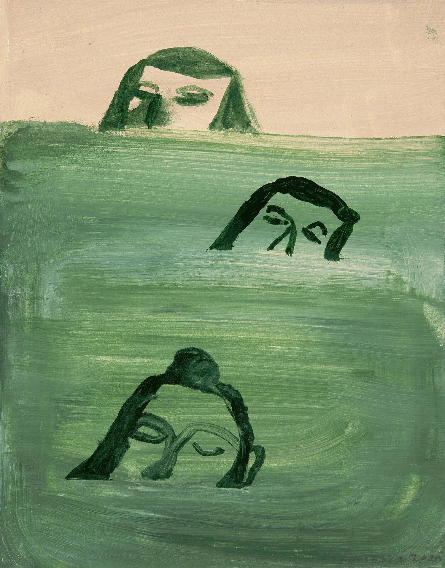 Terry Ekasala_Emerging, 2026_Strathmore Notebook Daily painting.jpg