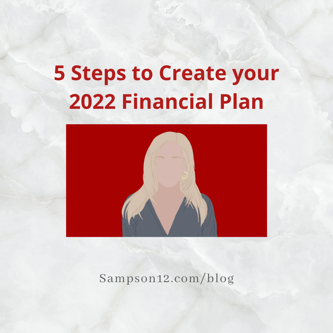 5 steps to create your 2022 financial plan