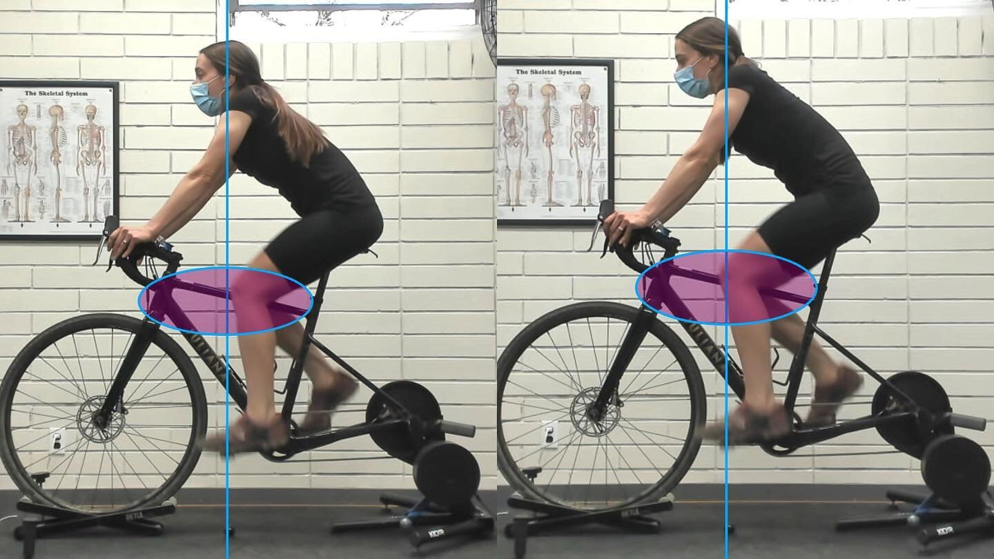 Saddle setback. Do you set it and forget it or fine tune on every ride? 

This photo was taken in part of an experimental session to explore saddle setback and its impact on various rider measures and perceptions. 

📸1: rider with their seat as far 