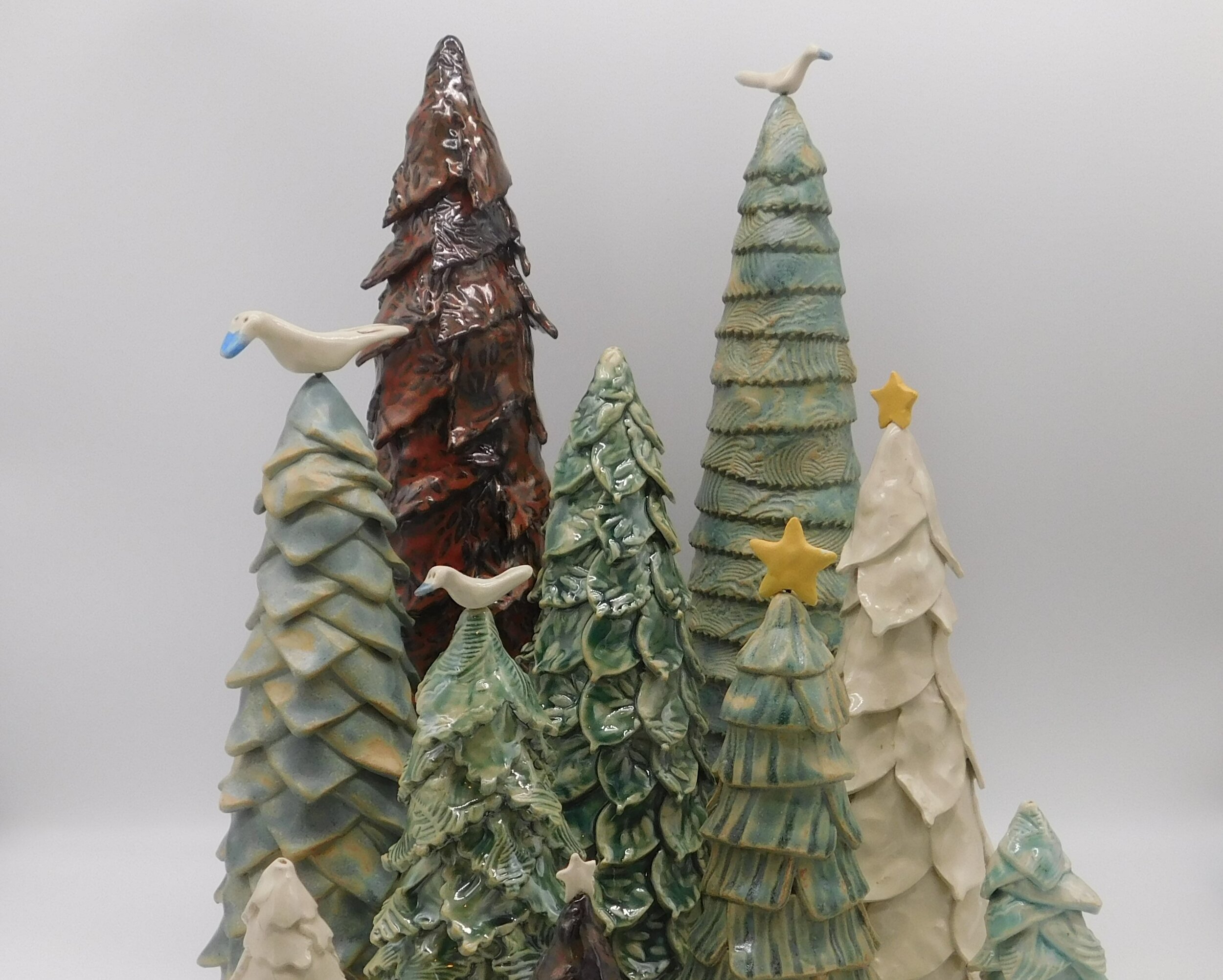 Julie Neri Pottery - Forest of Leaf Trees.jpg