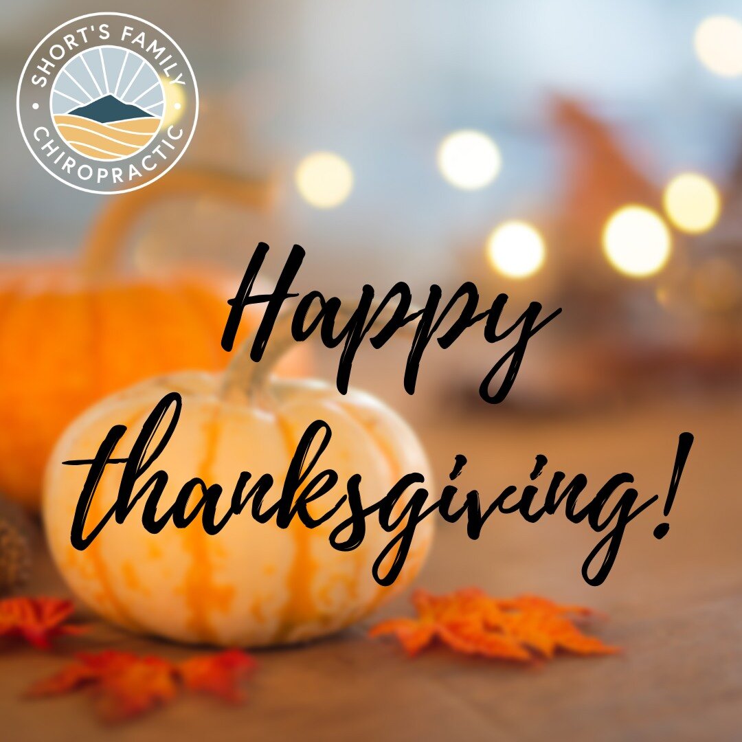 Happy Thanksgiving from your friends at SFC!🍁
.
.
.
#shortsfamilychiropractic #getadjusted #wellness #happythanksgiving2022 #idahome #moscowidaho