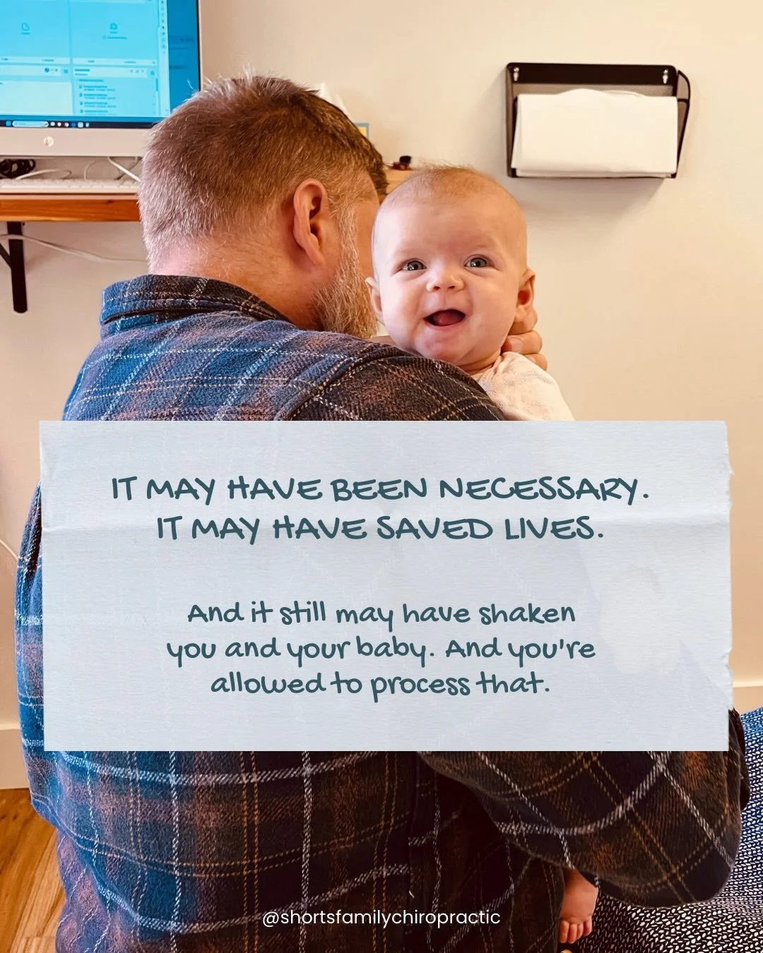 You&rsquo;re not alone, and it&rsquo;s not your fault. Birth trauma is real... for both mom and baby. And the first step to healing is helping the nervous system process it all. Our bodies will hold that stress as trauma. We call this subluxation. Th