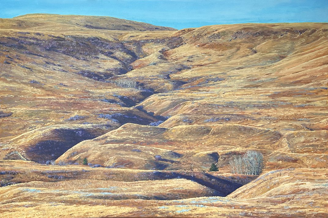 Hidden Depths, oil on Panel, 36" x 54"