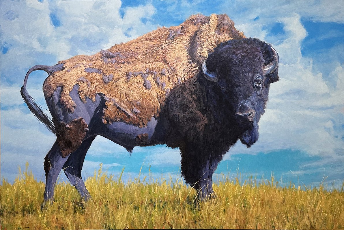 I Will Stand My Ground, oil on Panel, 36" x 54"