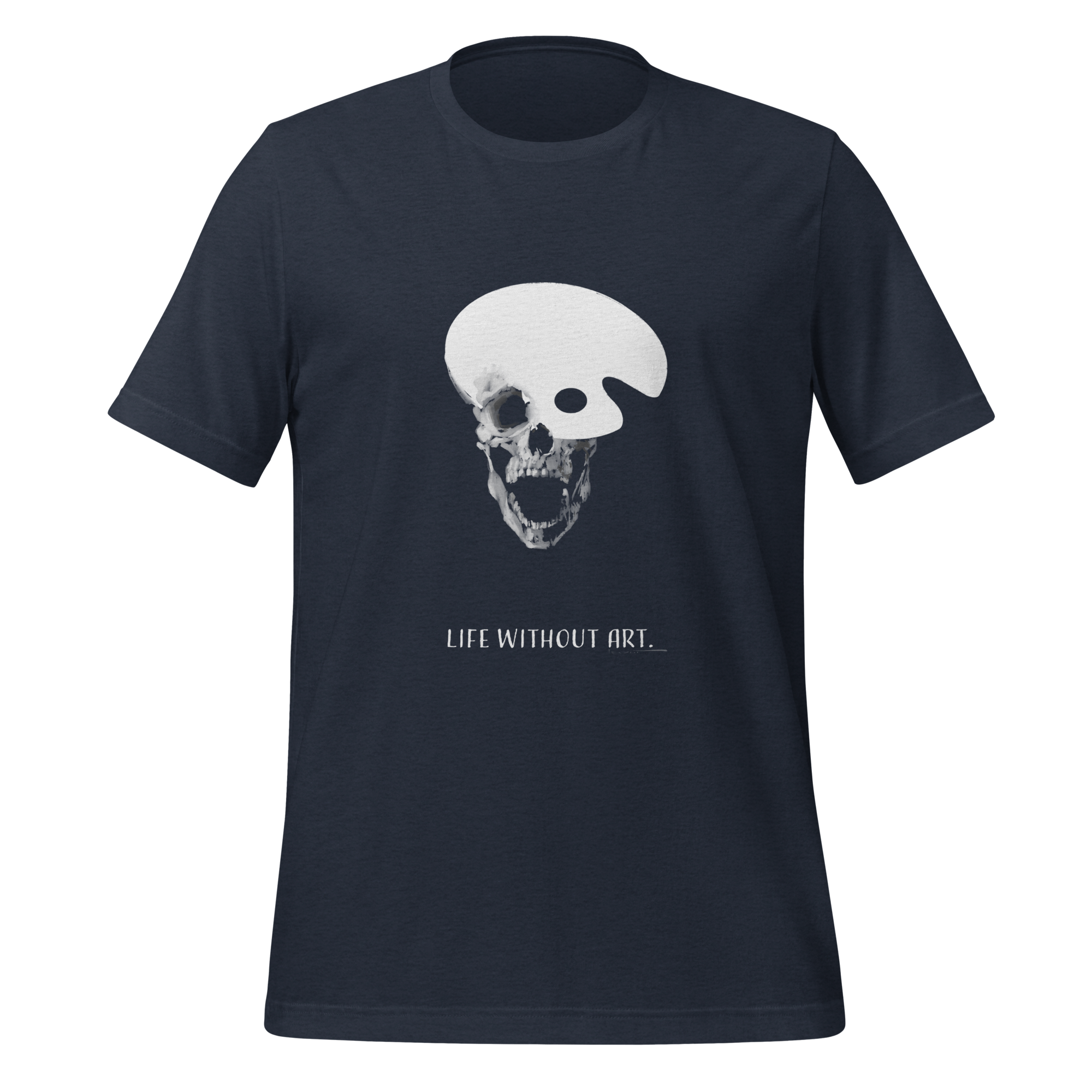 unisex-staple-t-shirt-heather-navy-front-6a3081b13eb89.png