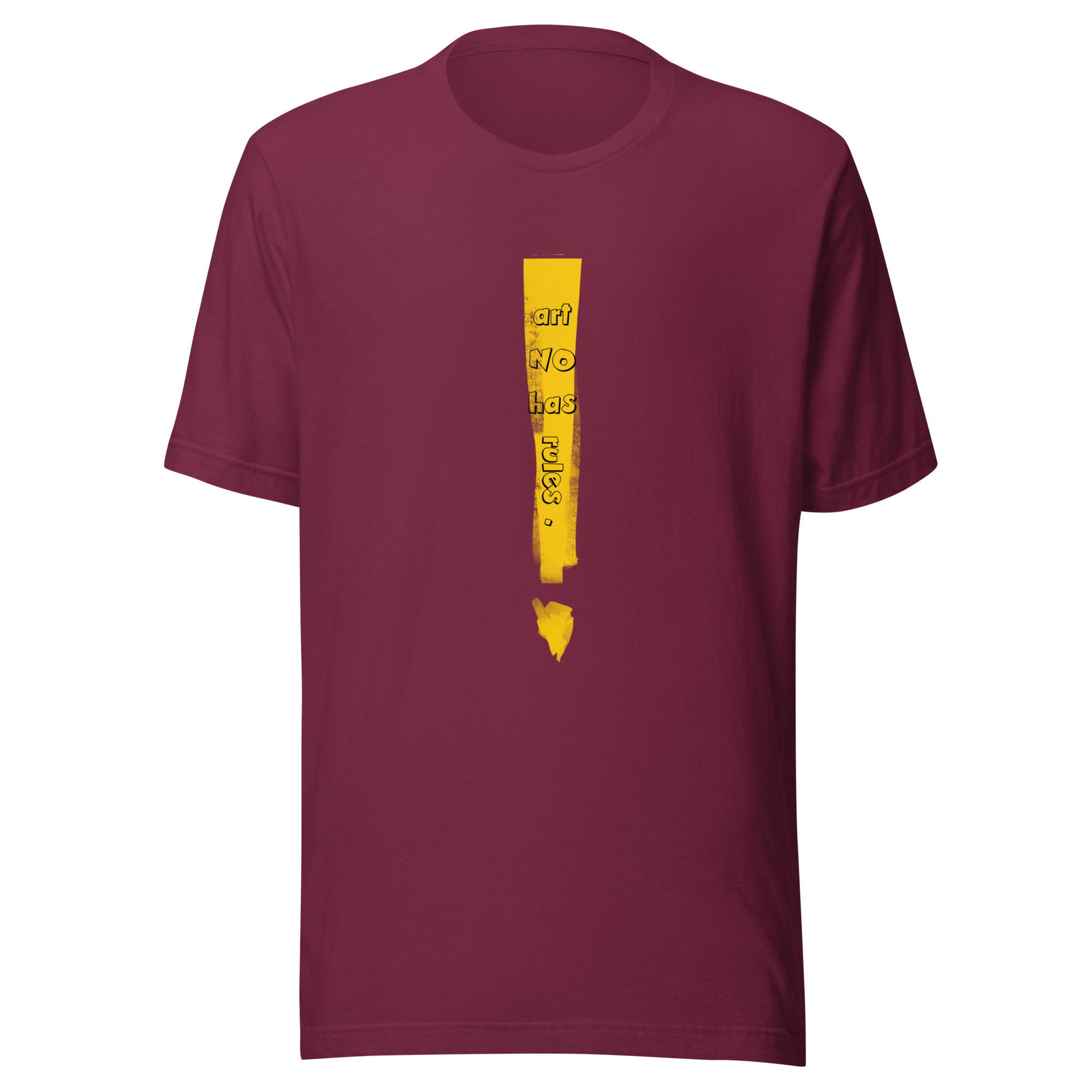 unisex-staple-t-shirt-maroon-front-6a30c4bad5f28.png