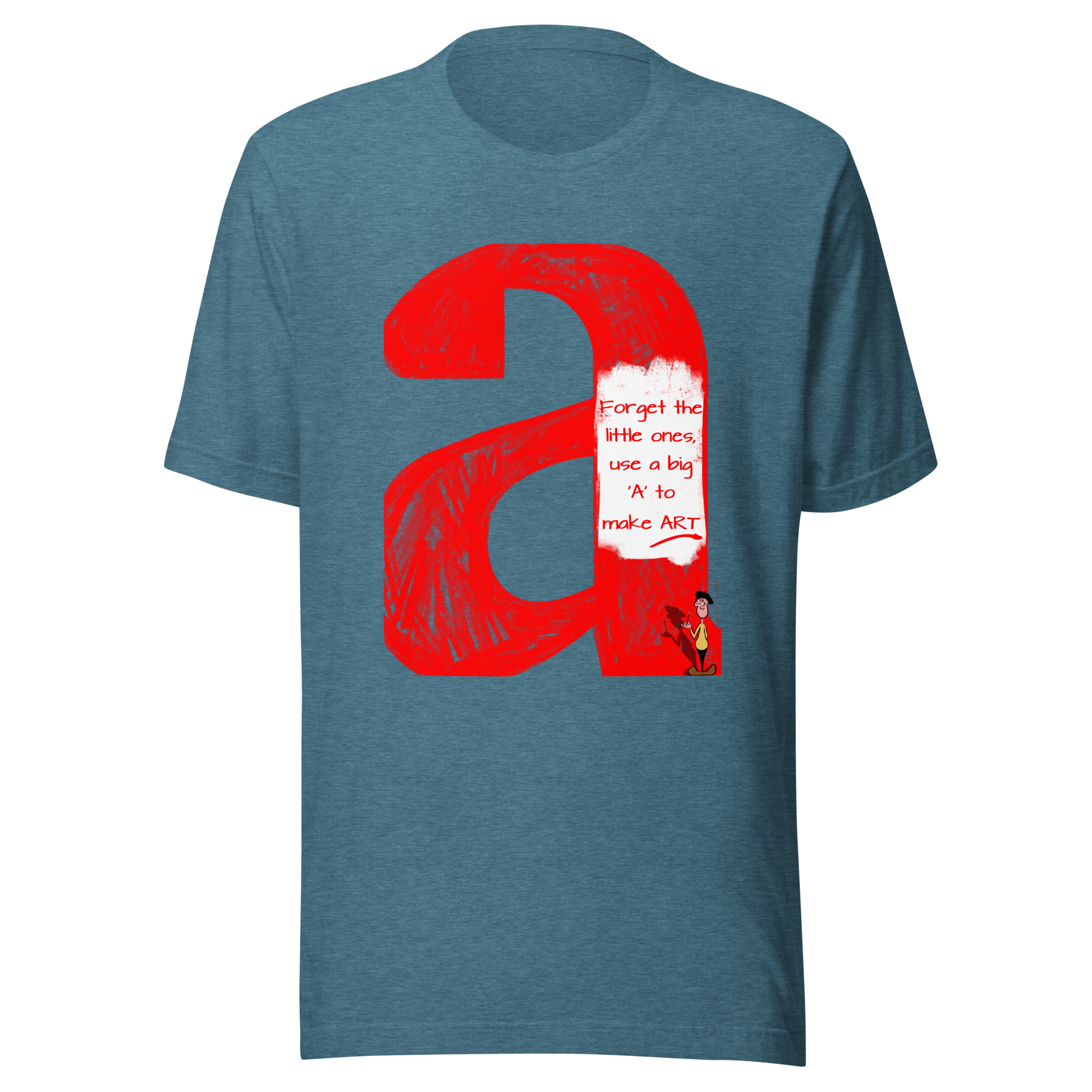 unisex-staple-t-shirt-heather-deep-teal-front-6a30c769a3509.png