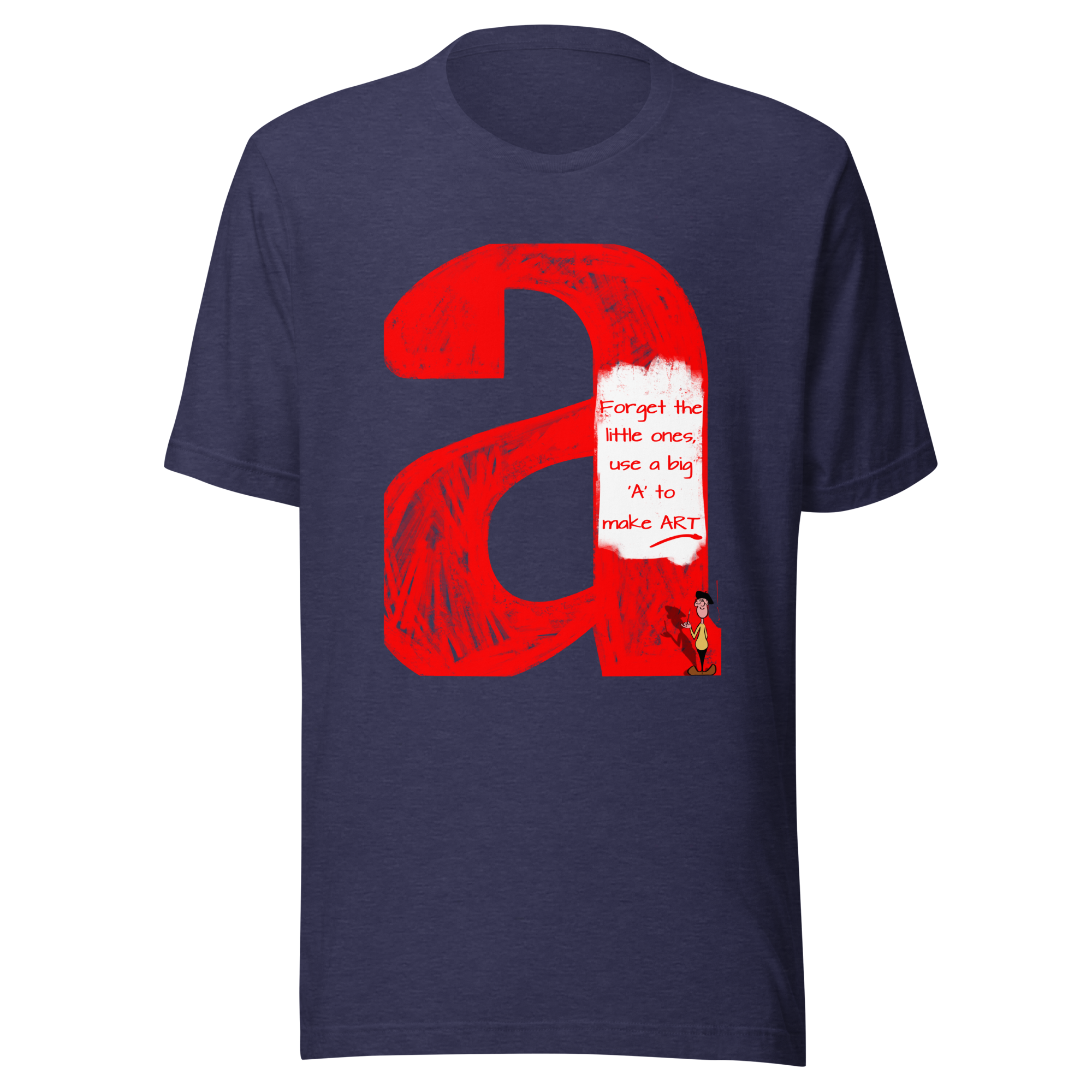 unisex-staple-t-shirt-heather-midnight-navy-front-6a30c769a360a.png