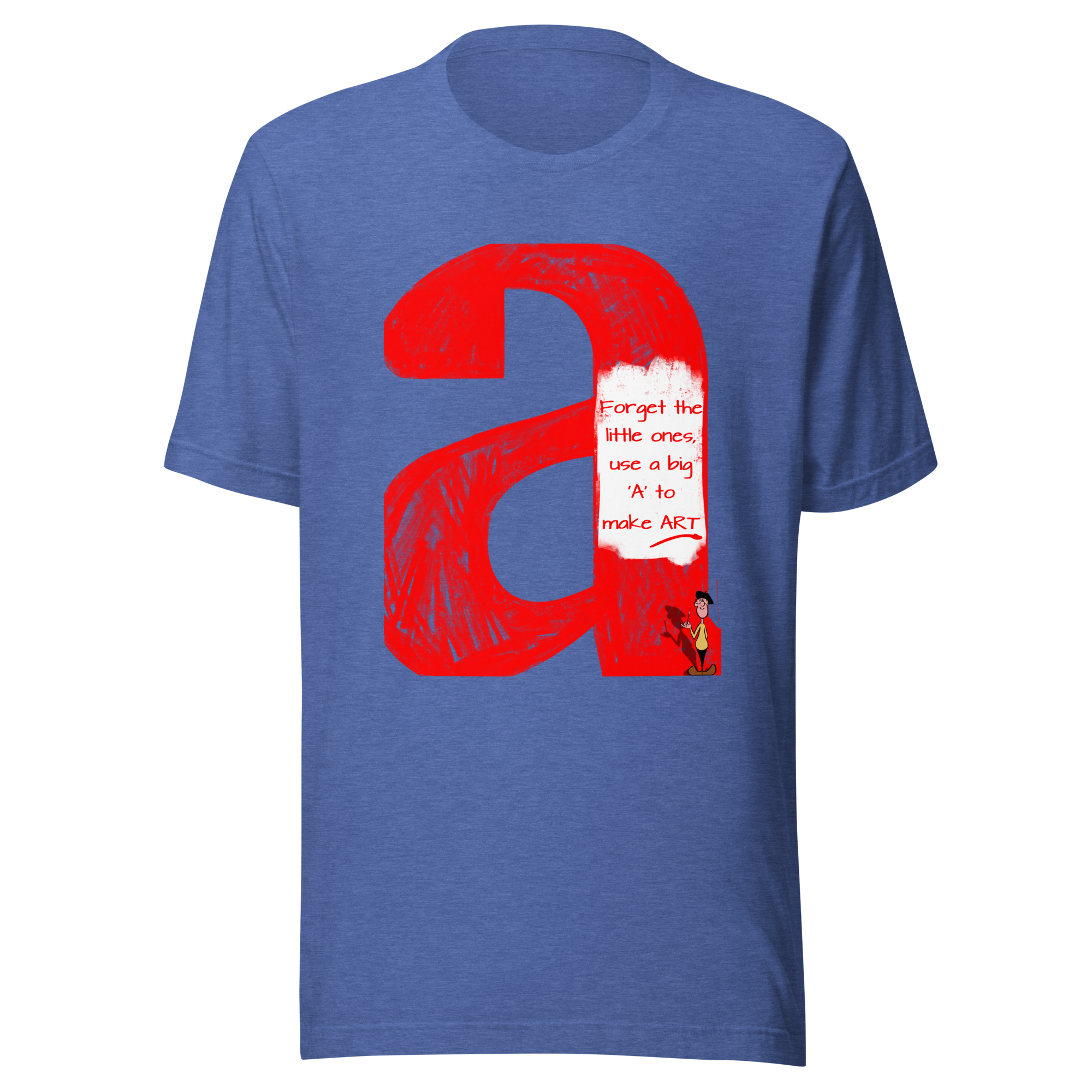 unisex-staple-t-shirt-heather-true-royal-front-6a30c769a3923.png