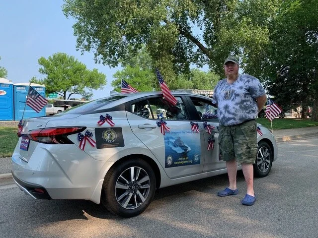 Minnesota Navy League Council, VP Outreach North participates in Edina 4th of July Parade