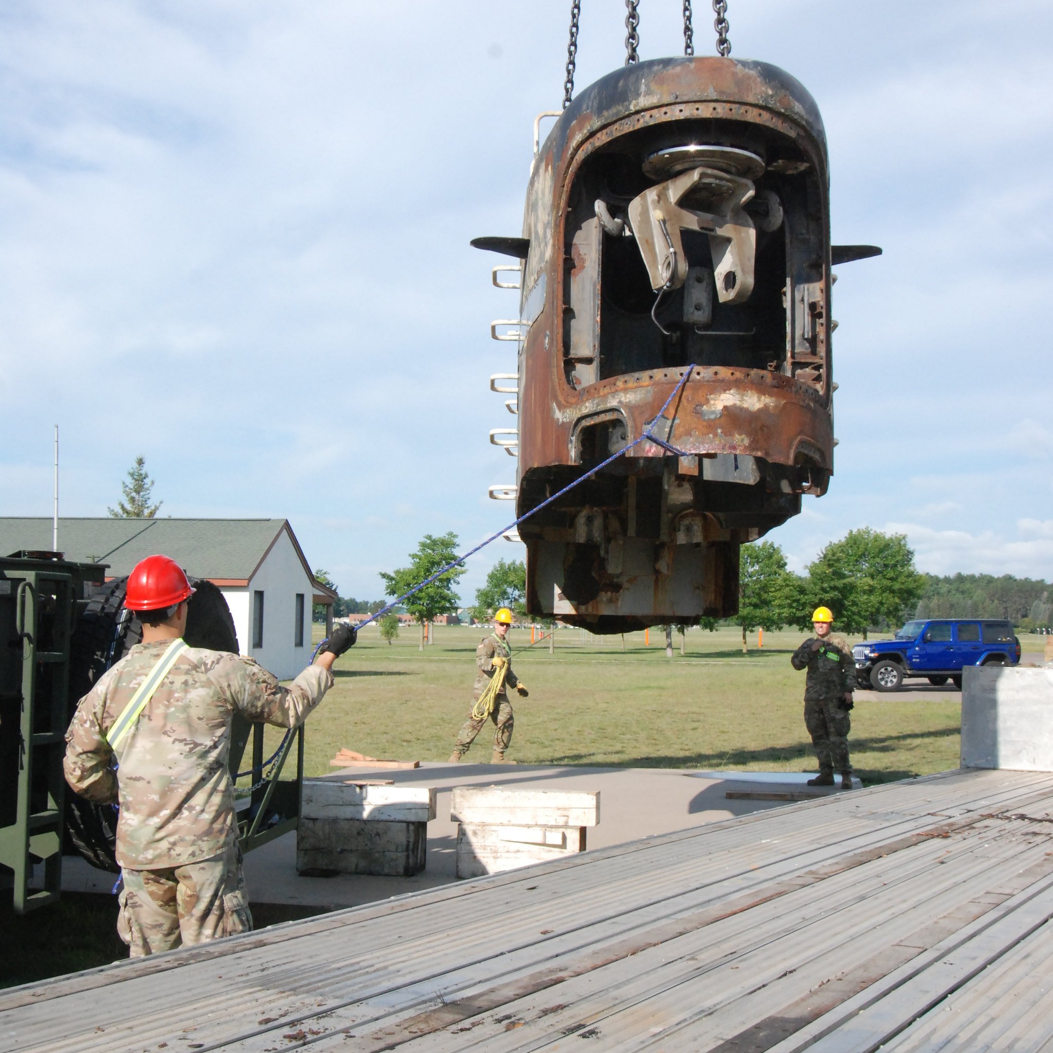 Photo 3 -- Unload at Camp Ripley 5.jpg