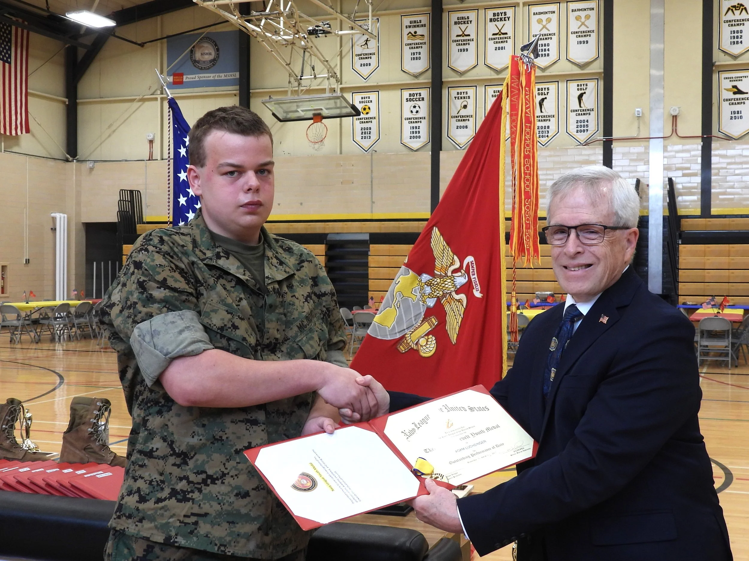 COMO PARK MCJROTC CADETS ACHIEVE RESOUNDING SUCCESS 