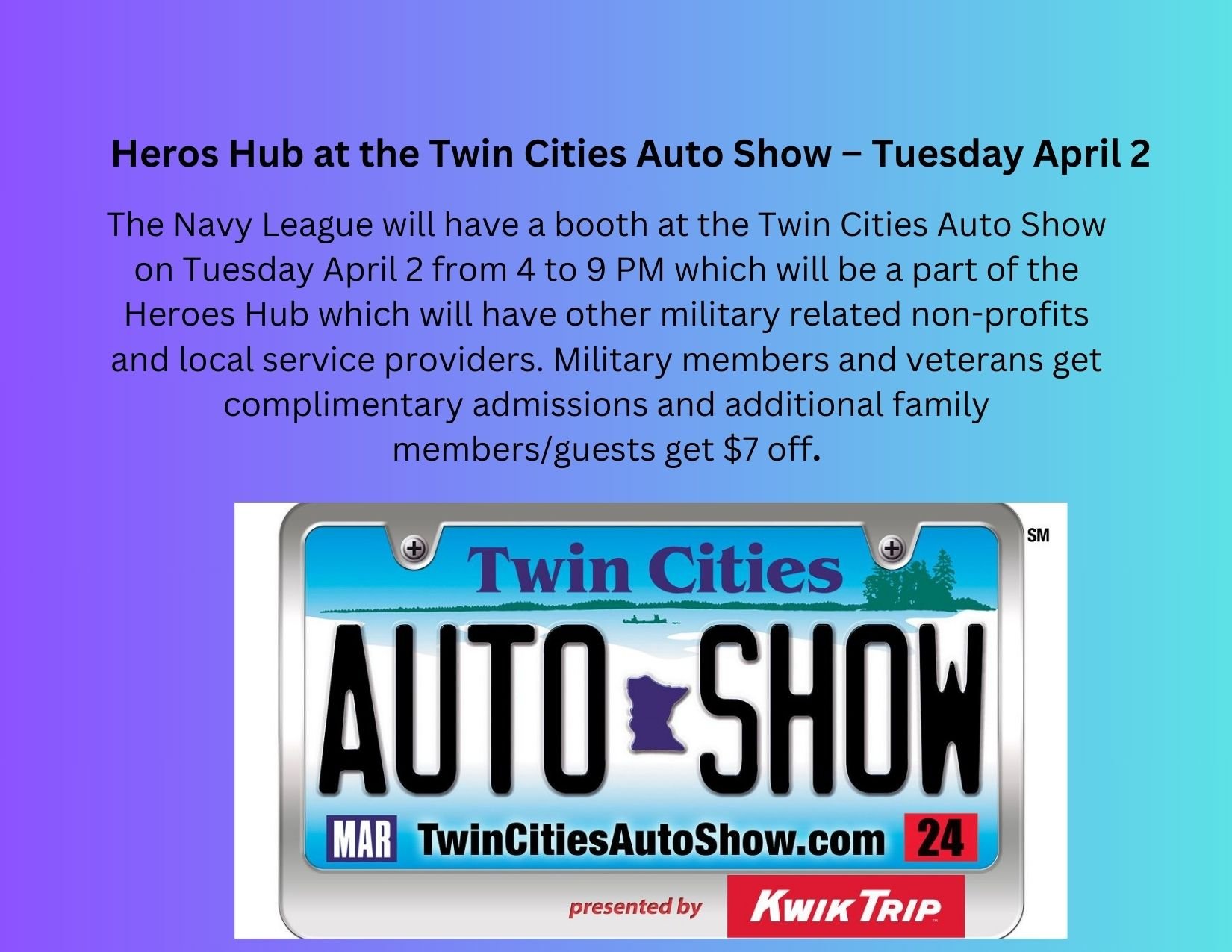 Heros Hub at the Twin Cities Auto Show – Tuesday April 2.jpg