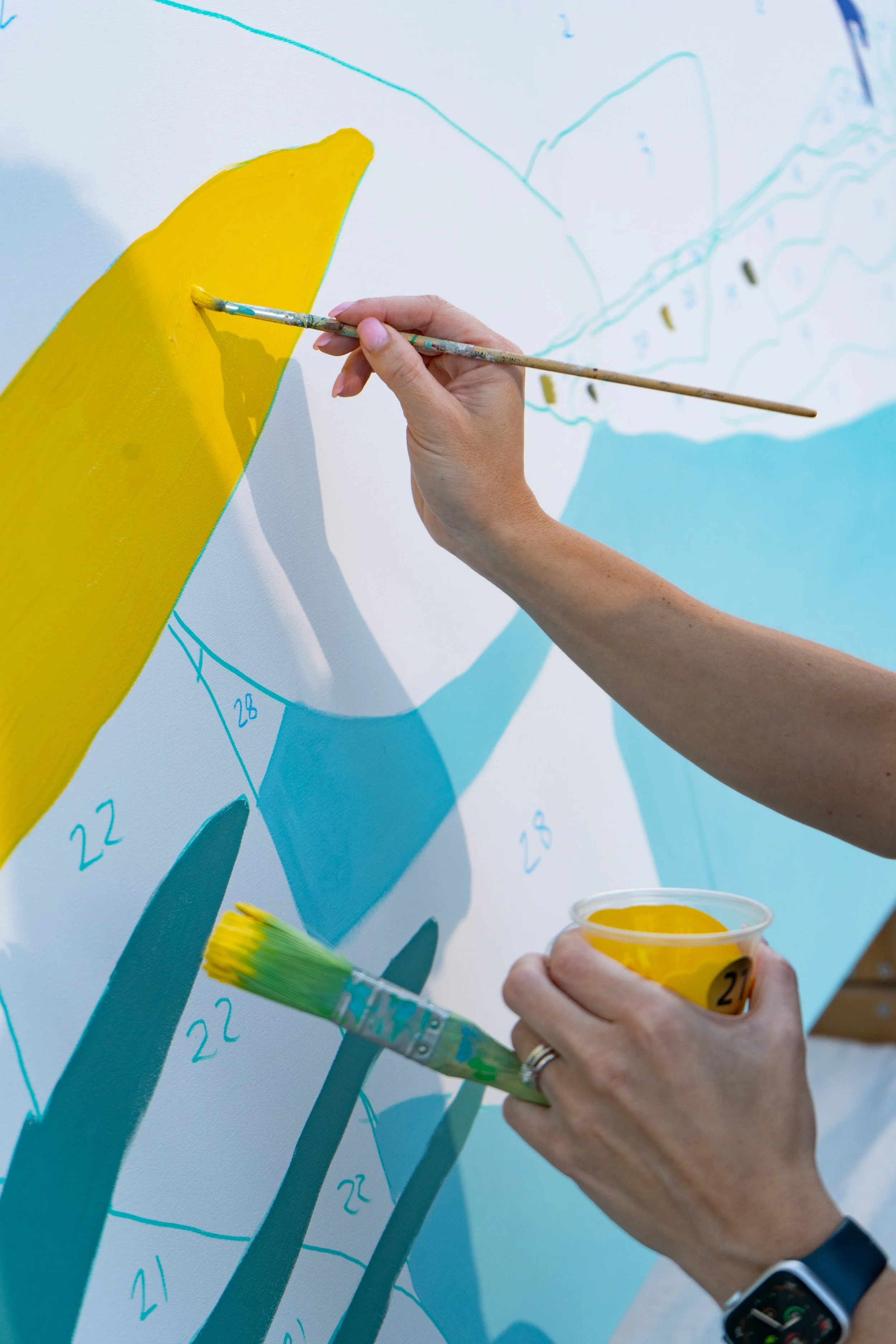 Amara Wynwood Grand Opening October 2025 - Project Roadmap Murals Roc Sol Paint by Numbers Guest Experience Live Painting at Events Wynwood Art Culture 31.jpg