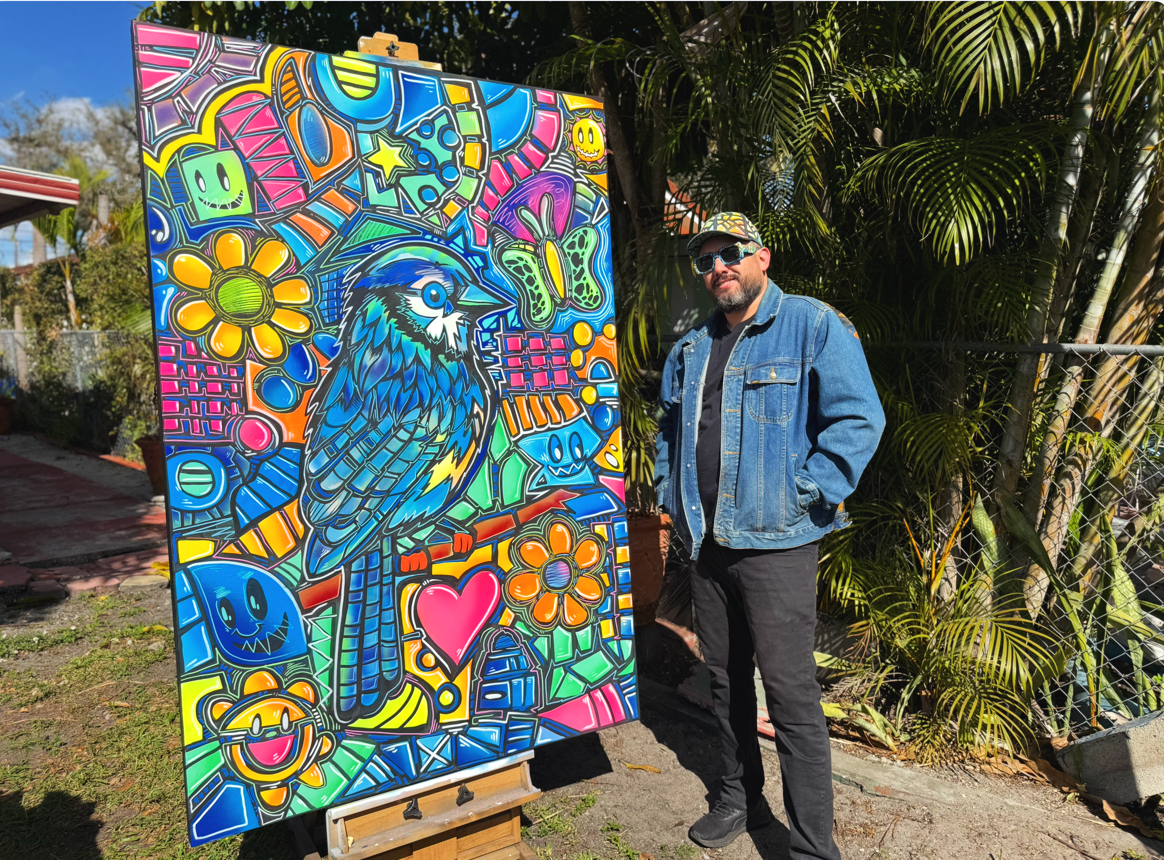 Roc Sol Blue Jay Canvas