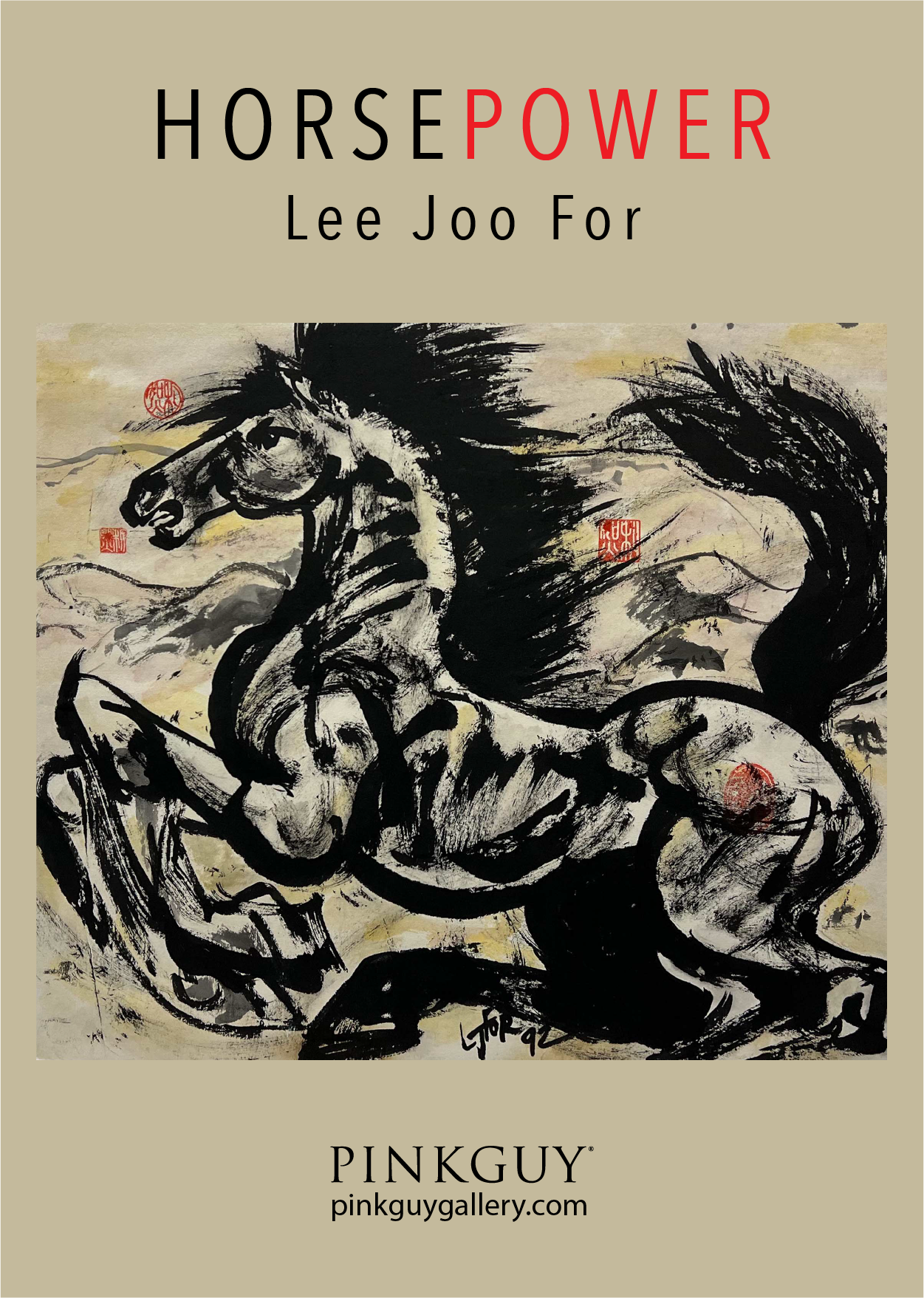HORSEPOWER by LEE JOO FOR (1929–2017)