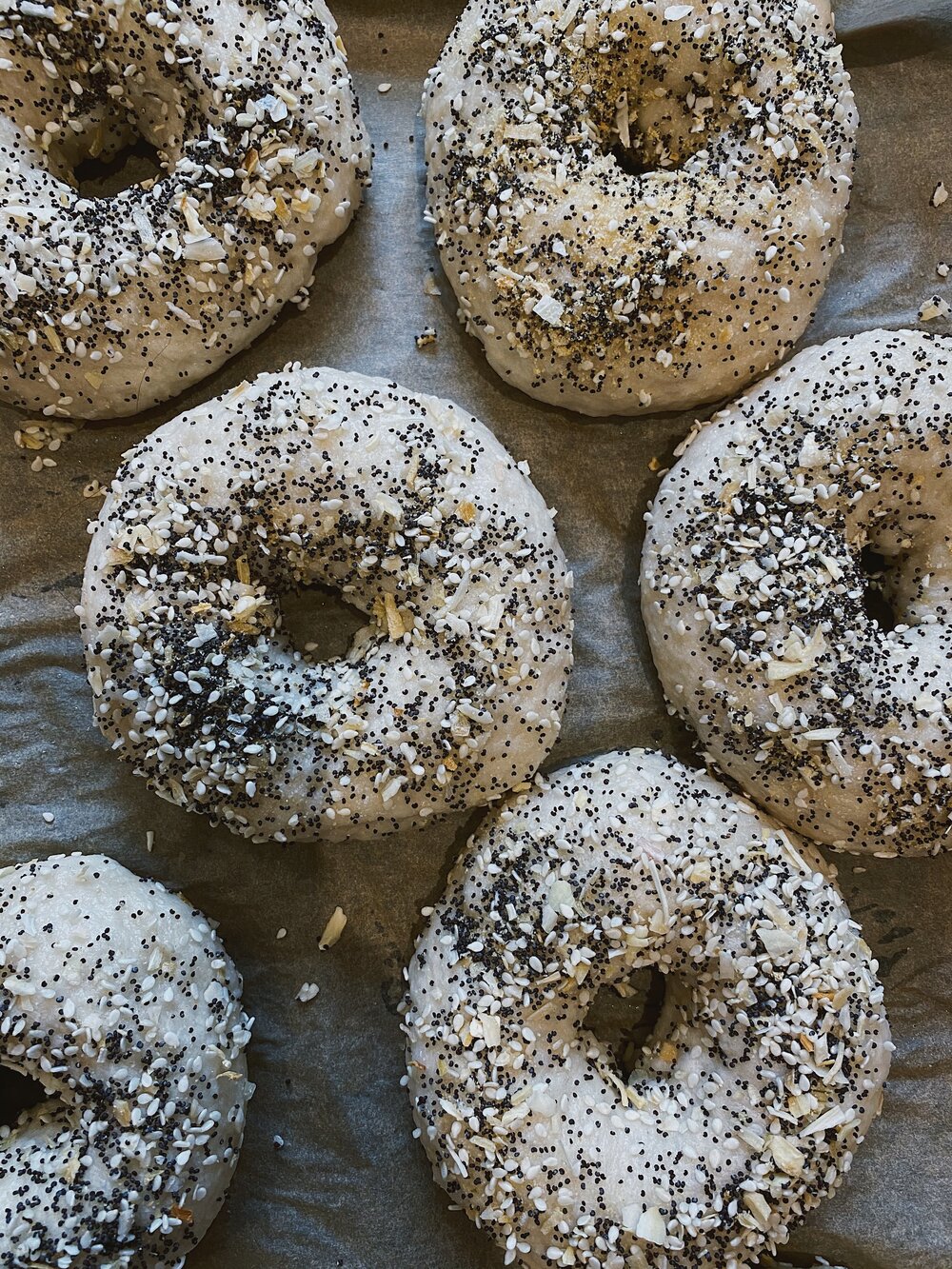 Homemade Everything Bagels