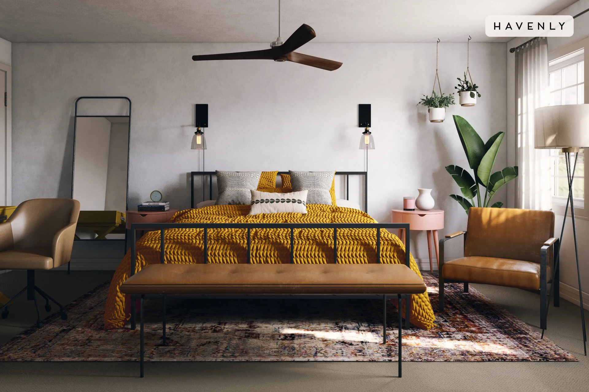 Industrial Bedroom