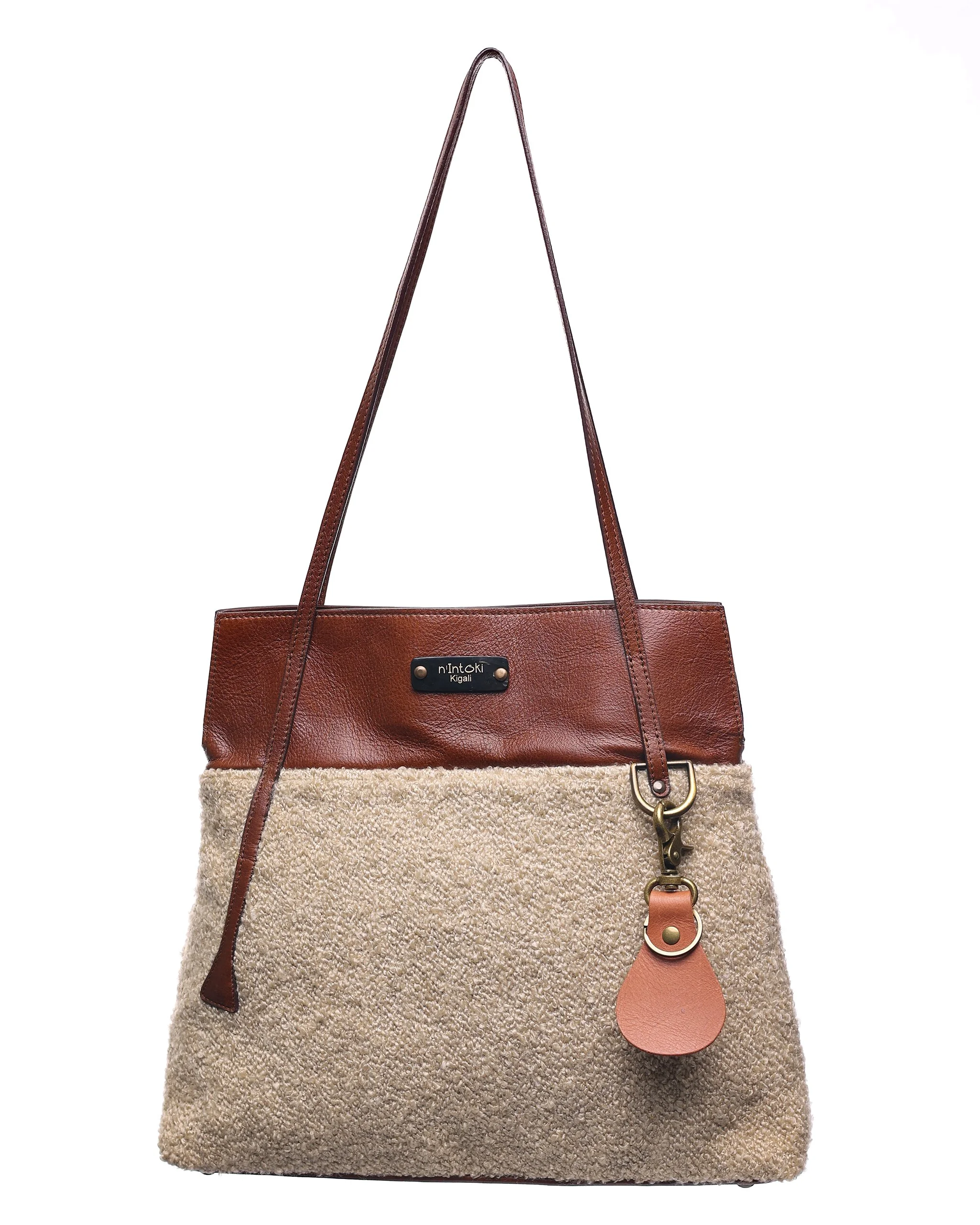 Cream Boucle with Brown Leather.JPG