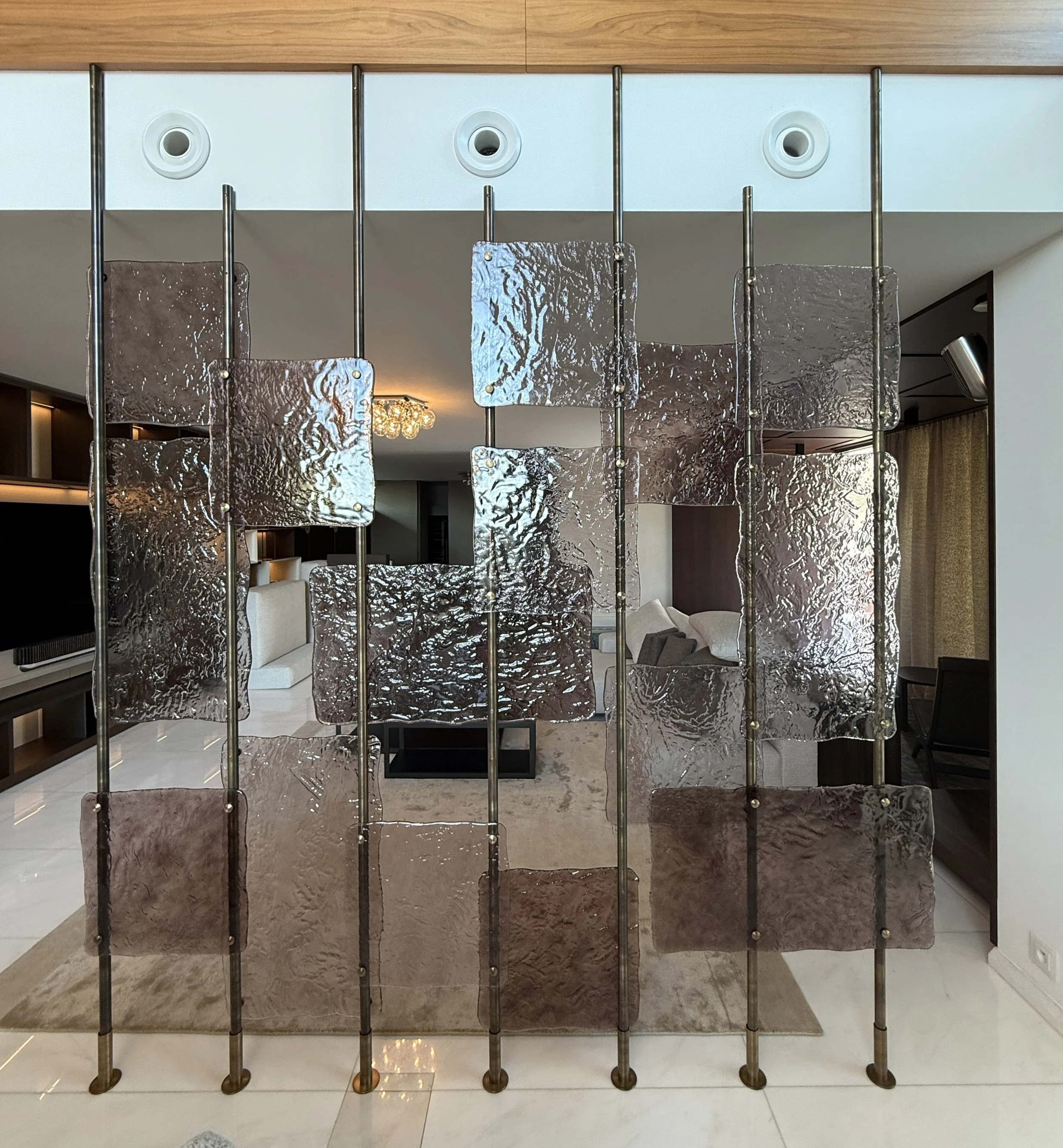 2026, Custom Glass Wall for private residence, Bratislava, Concept by architect Zuzana Mórocz