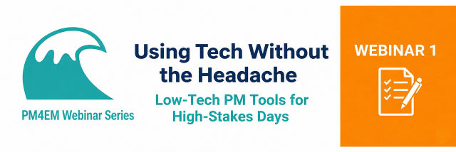 Using Tech Without the Headache — Low-Tech PM Tools for High-Stakes Days