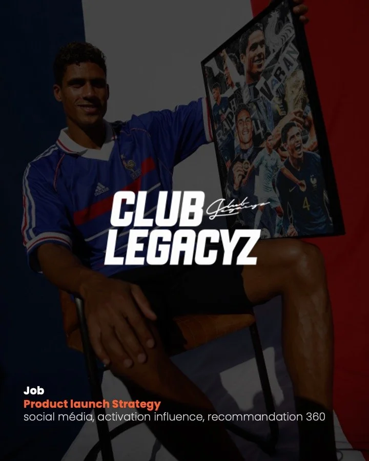 Brand strategy - Club Legacyz - Galmar Alexandre