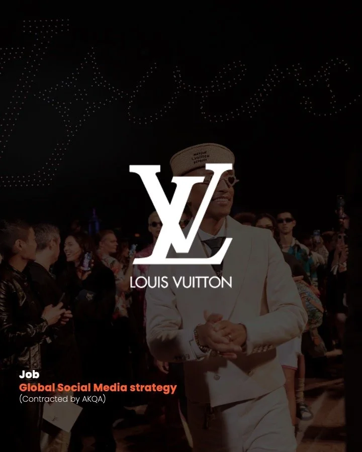 Louis Vuitton Social strategy
