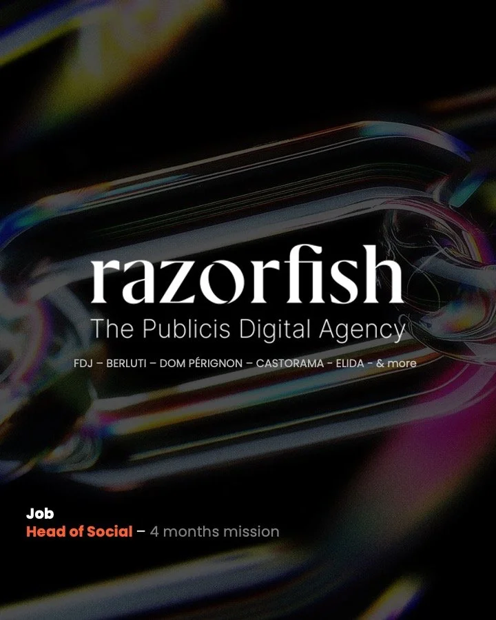 Head of social - Razorfish - Galmar Alexandre