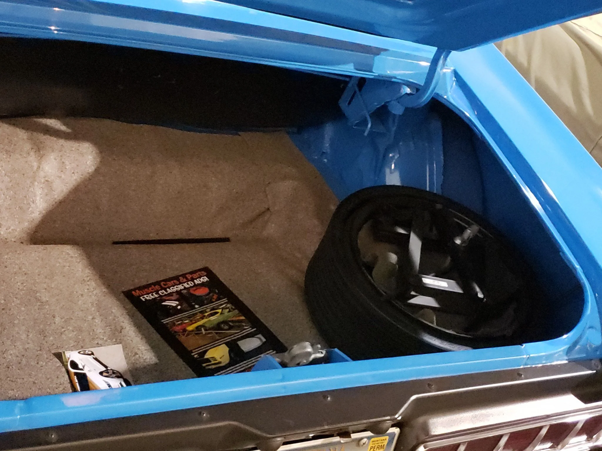 1970 Ford Shelby GT500 Super Cobra Jet Convertible Trunk