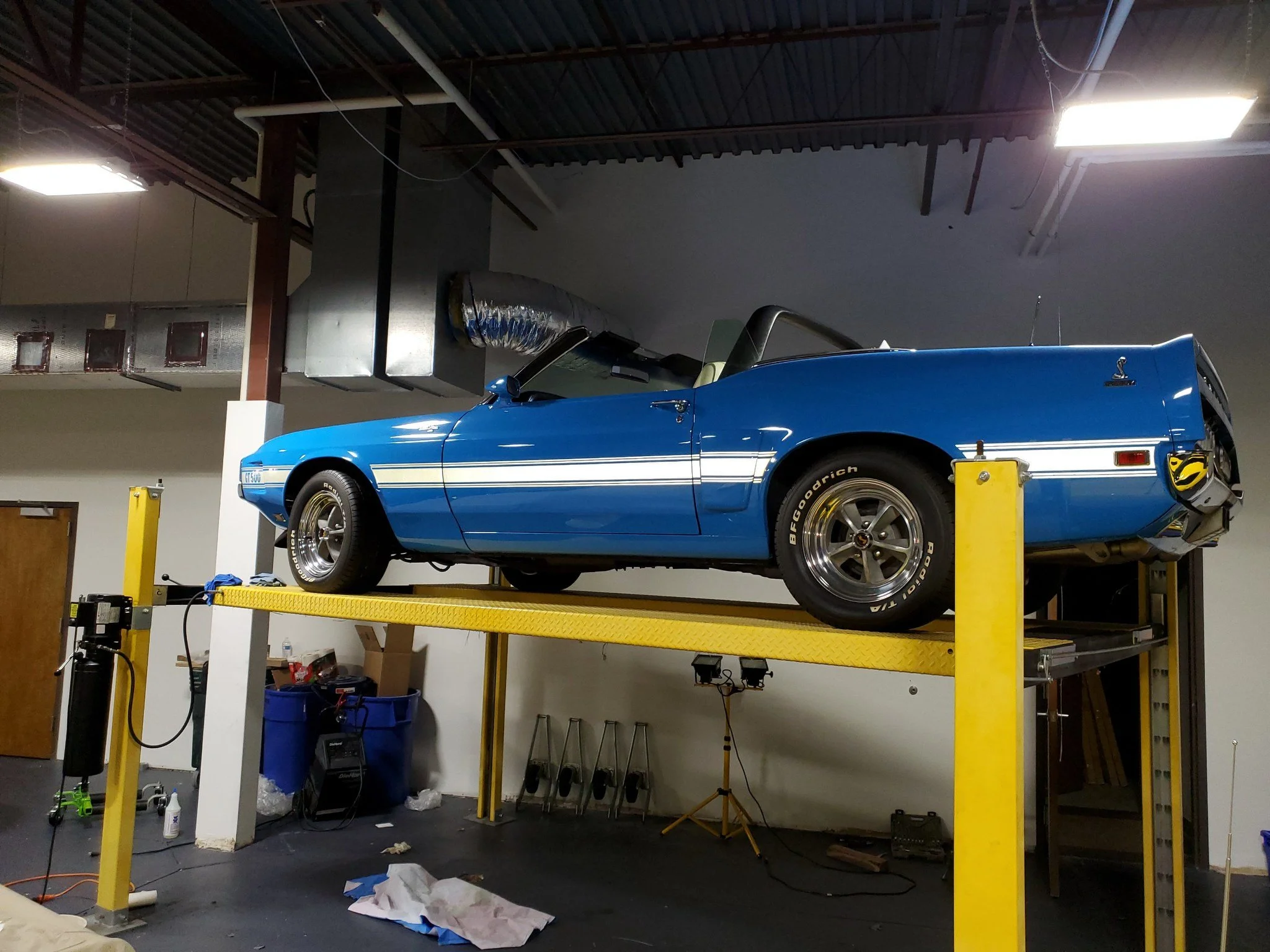 1970 Ford Shelby GT500 Super Cobra Jet Convertible 4