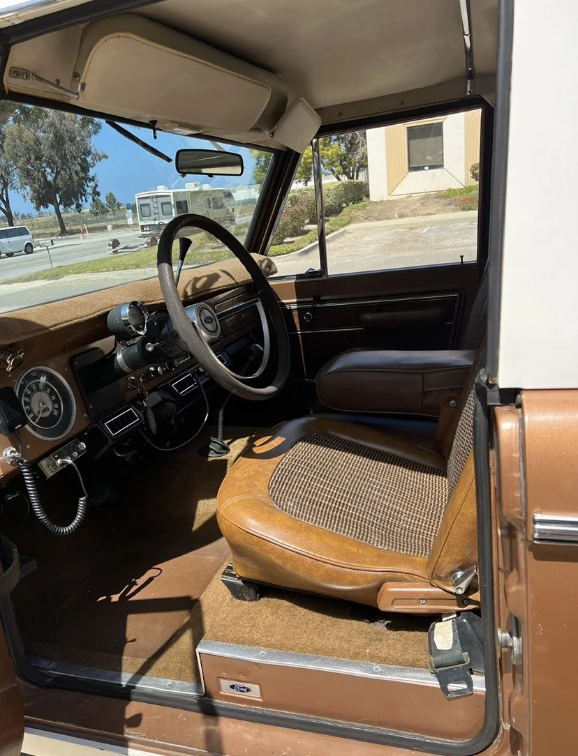 1974 Ford Bronco Original Paint Survivor Interior