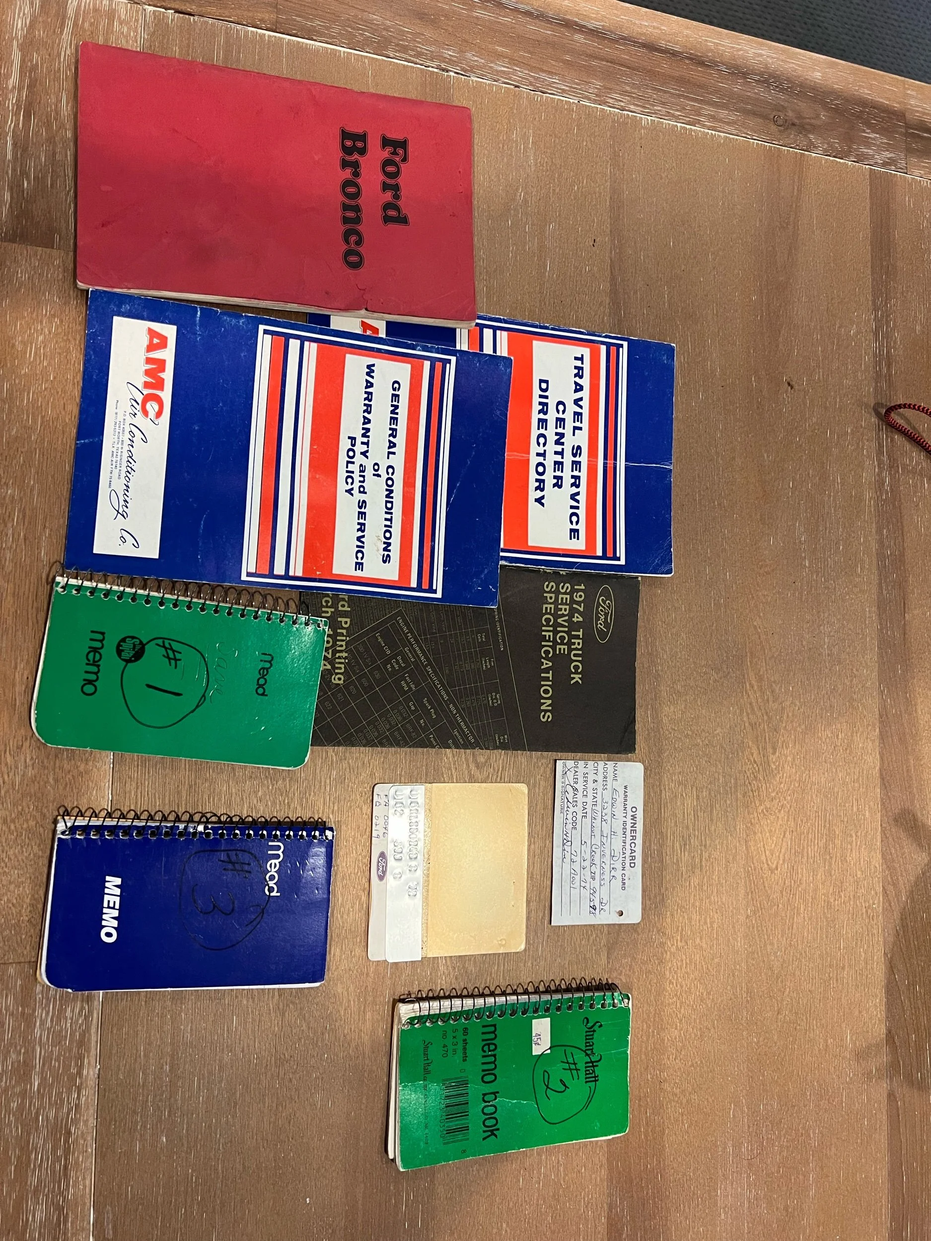 1974 Ford Bronco Original Paint Survivor Paperwork