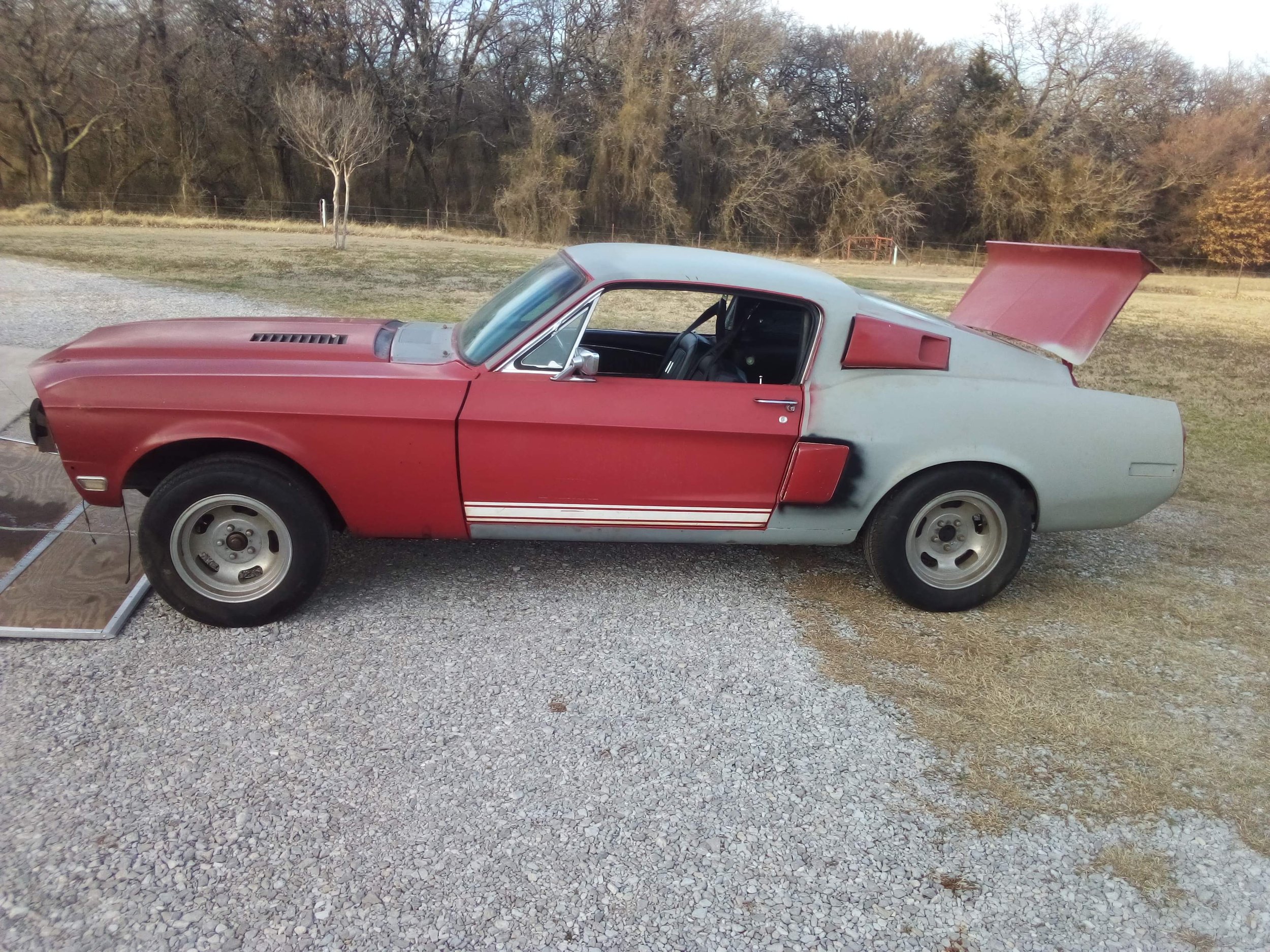 1968 Ford Mustang Shelby GT500 4 Speed With AC Project - 2