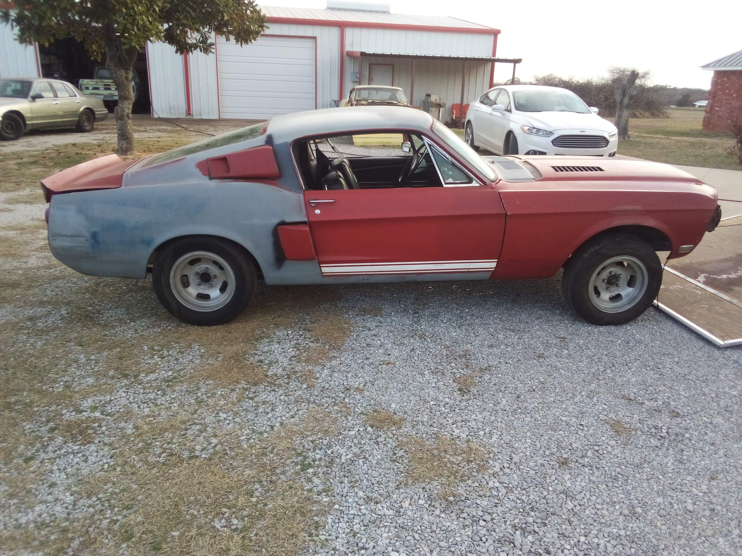 1968 Ford Mustang Shelby GT500 4 Speed With AC Project - 6