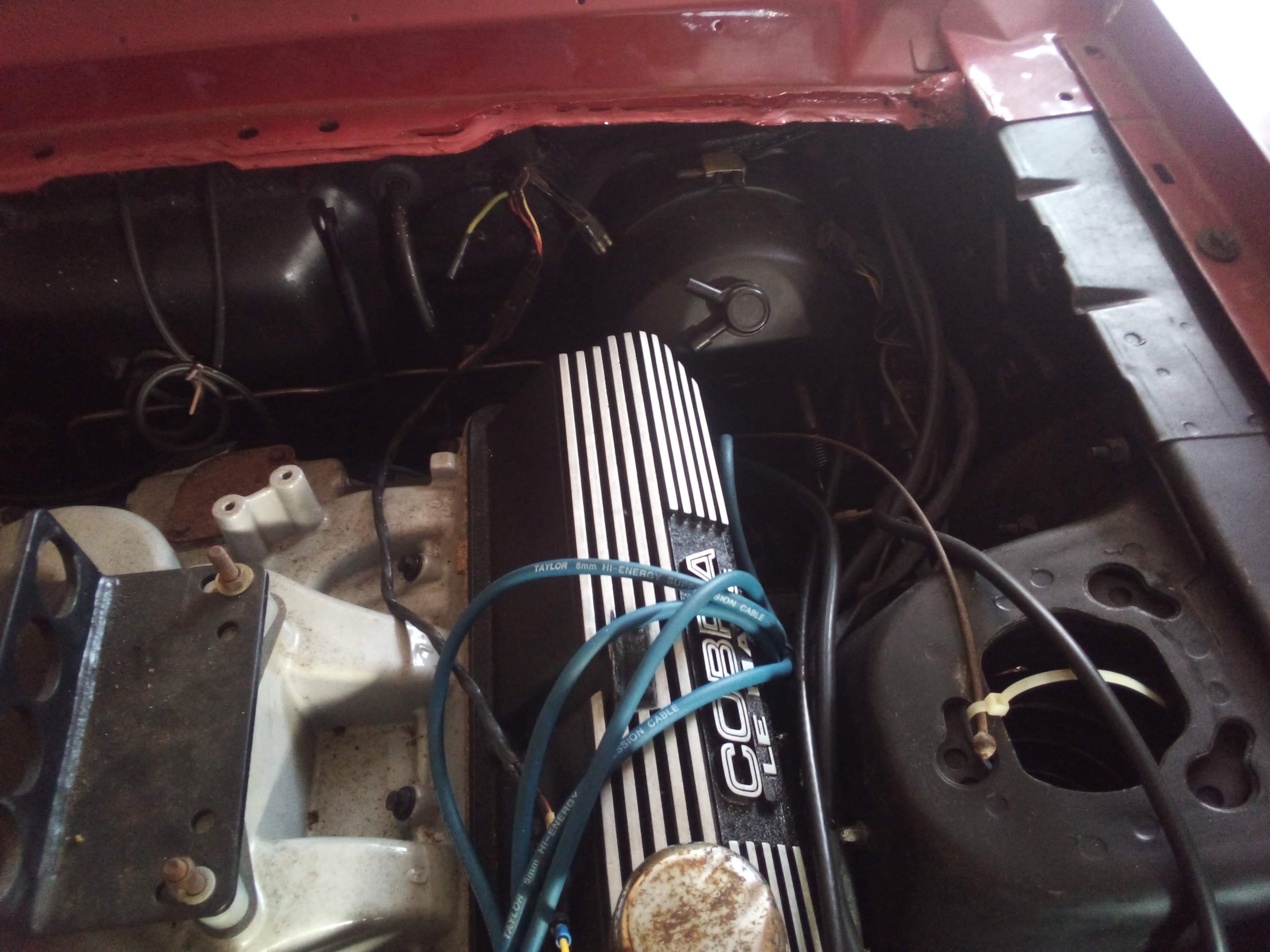 1968 Ford Mustang Shelby GT500 4 Speed With AC Project -Engine Compartment 4