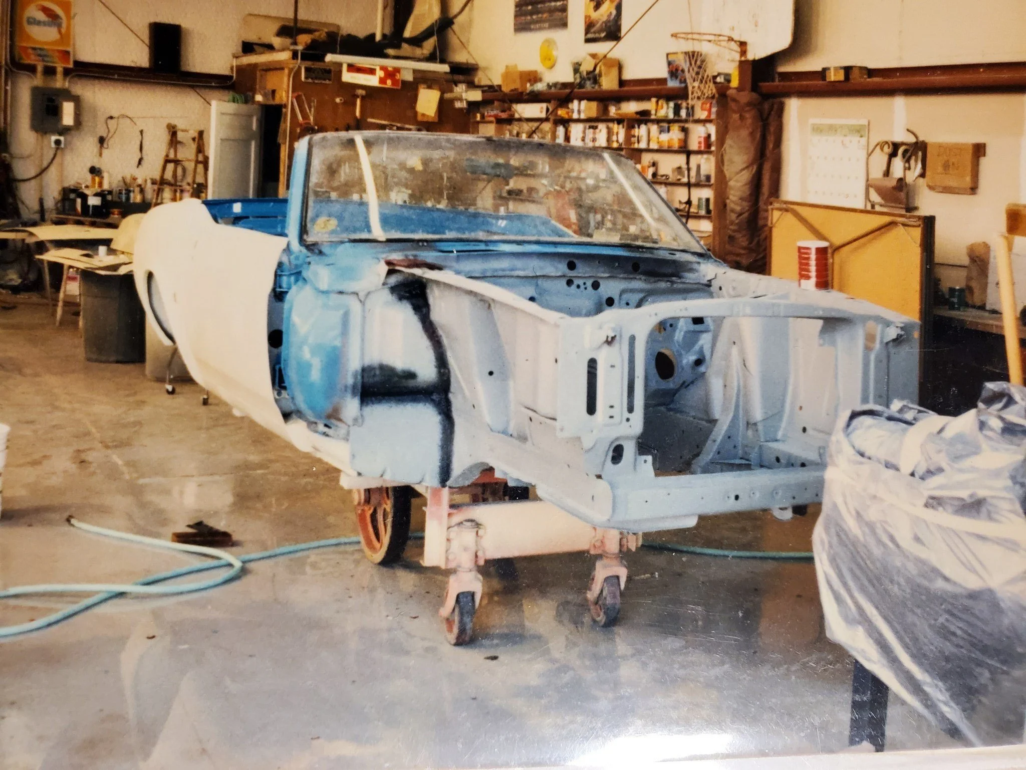 1970 Ford Shelby GT500 Super Cobra Jet Convertible - Restoration Photo