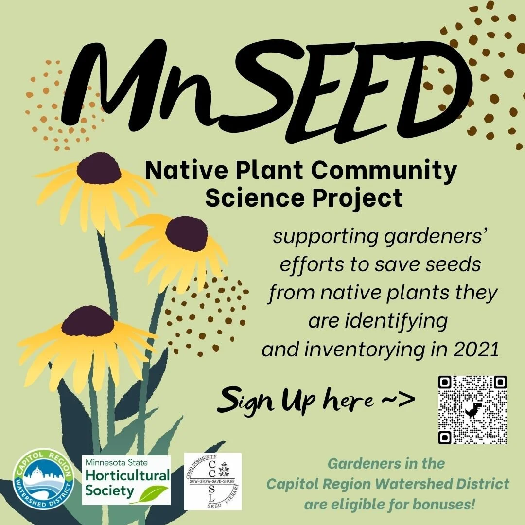 MnSEED: A Native Plant Community Science Project 