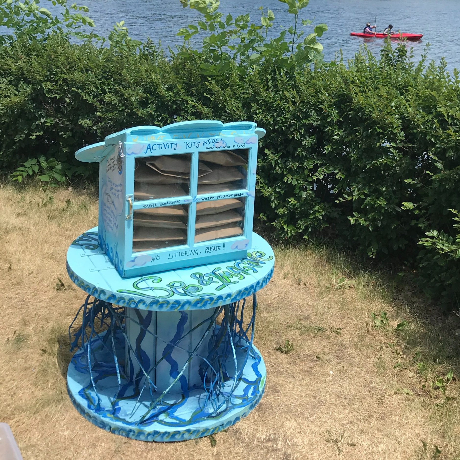 Water Before Us and Lilypad: water themed nature art kits in 2021