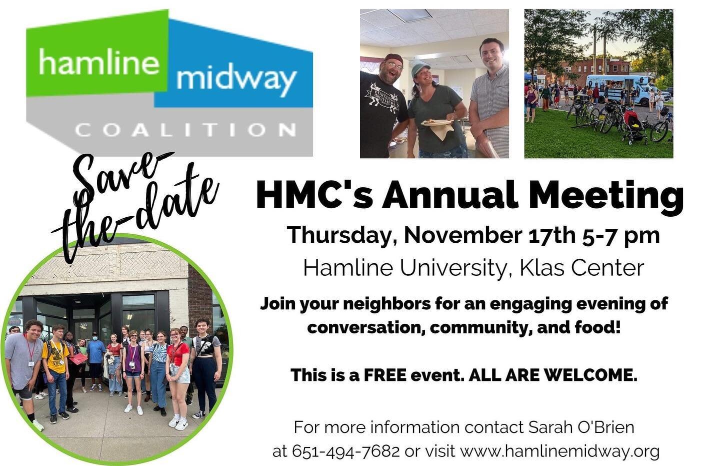 I&rsquo;ll be attending this with the #HMEC crew -we will be sharing about #FreeTrees and #TheBee Line ! You&rsquo;ll have a chance to determine what the #canopyequityscore is for your location. Also, the #MnSEED collaboration will help us at our Inf