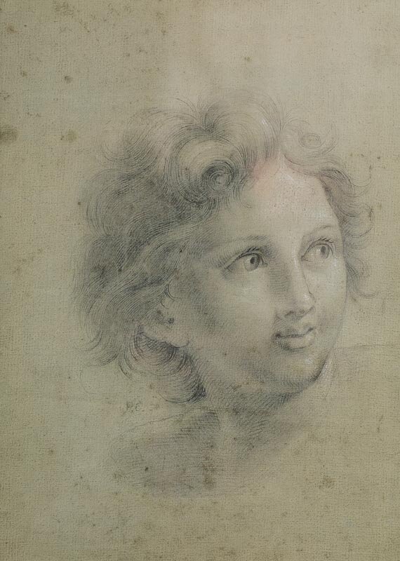 Head of a Child by Placido Costanzi