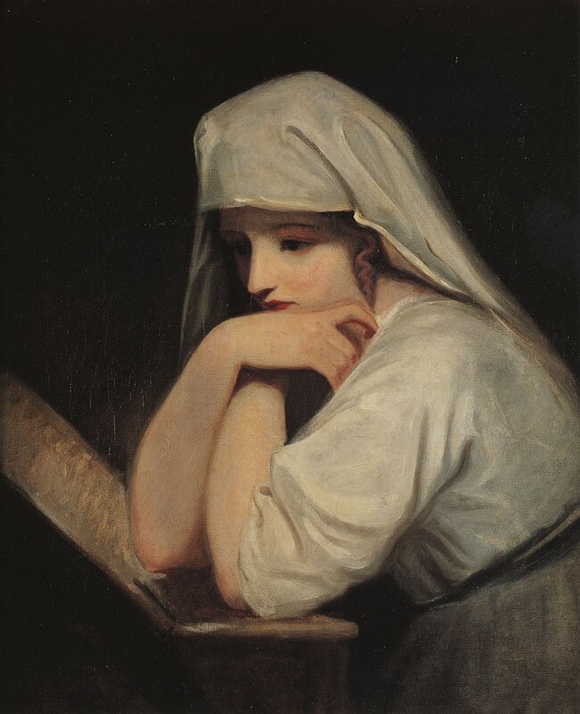 Portrait of Emma Hamilton by George Romney