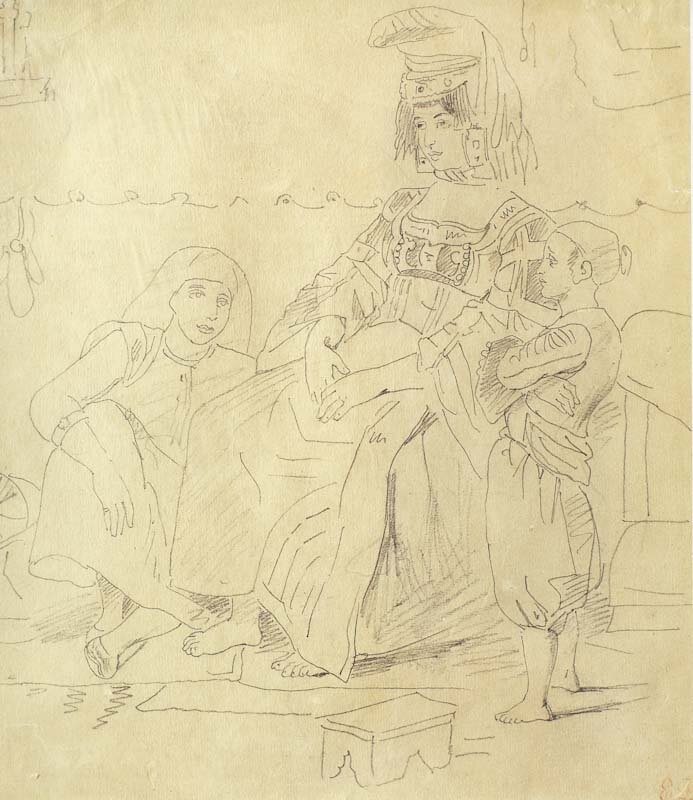 The Jewish Bride by Ferdinand Victor Eugéne Delacroix