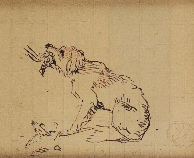 Hunting Dog by Sir Edwin Henry Landseer