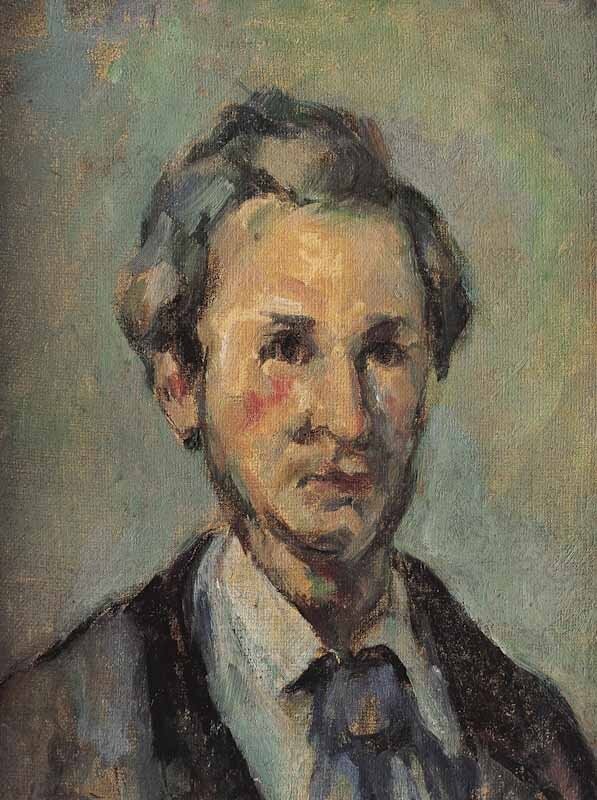 Portrait of Victor Choquet (1821-1891) by Paul Cézanne